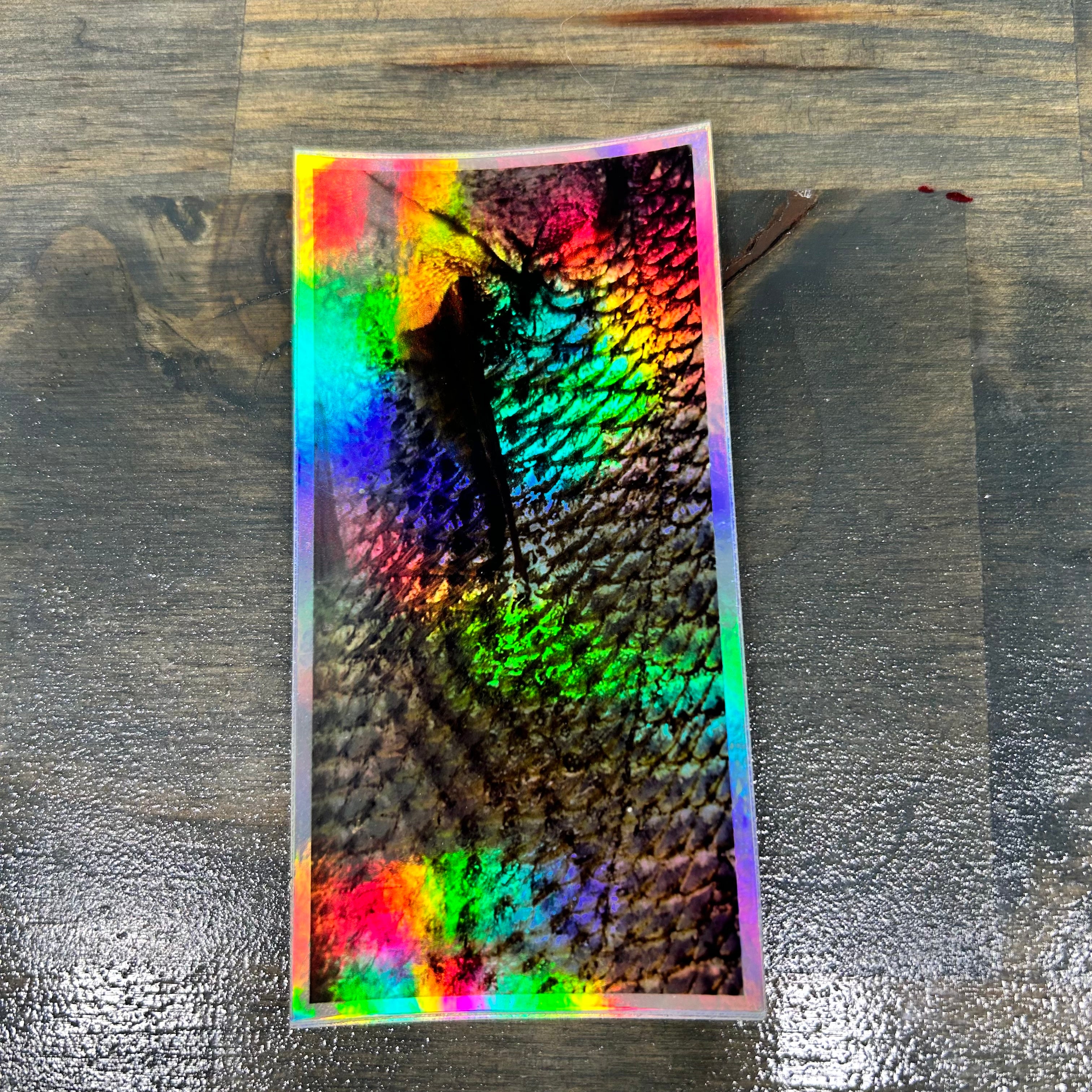 Will Sanchez Holographic redfish flank sticker