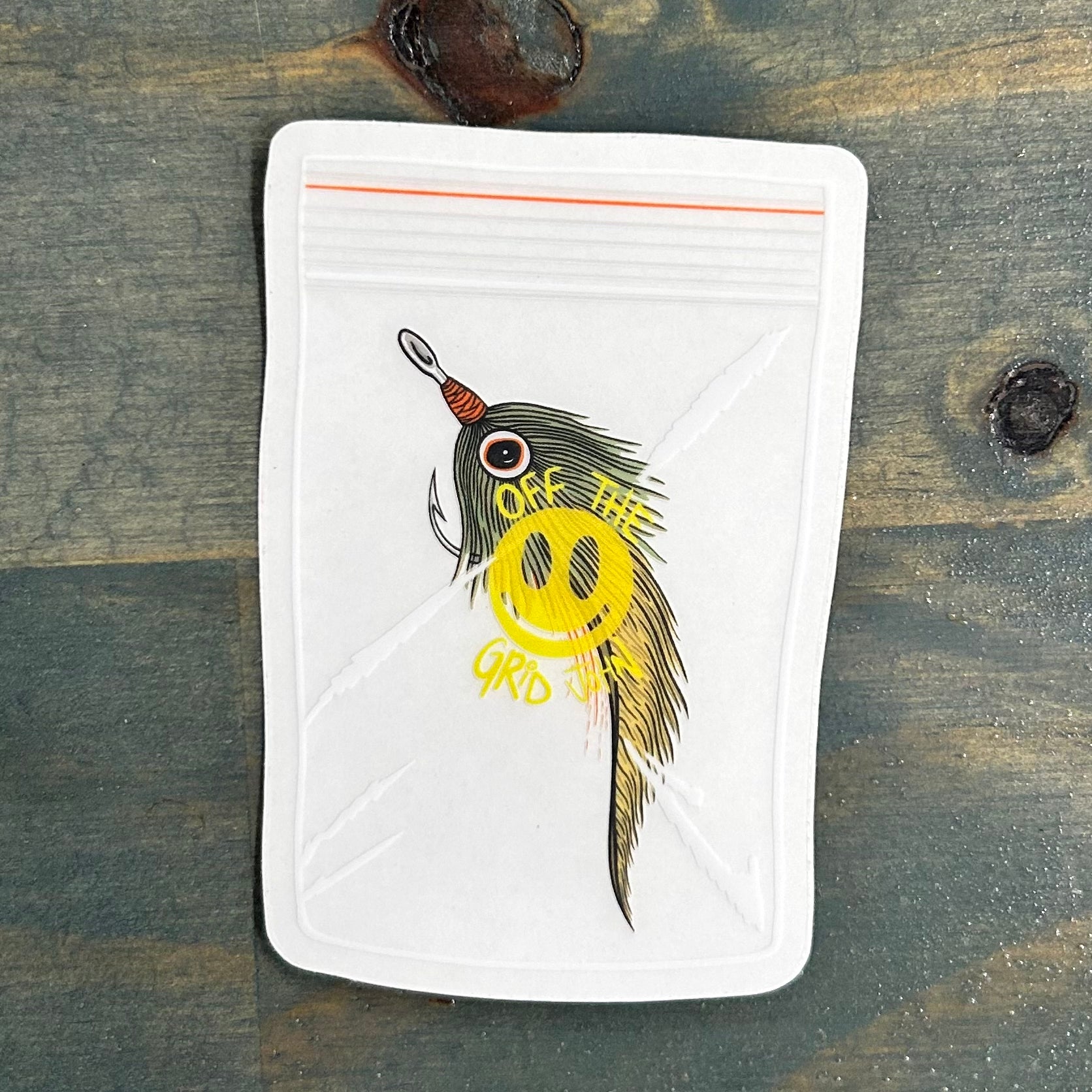 Off The Grid John’s Fly Goodie Bag Sticker
