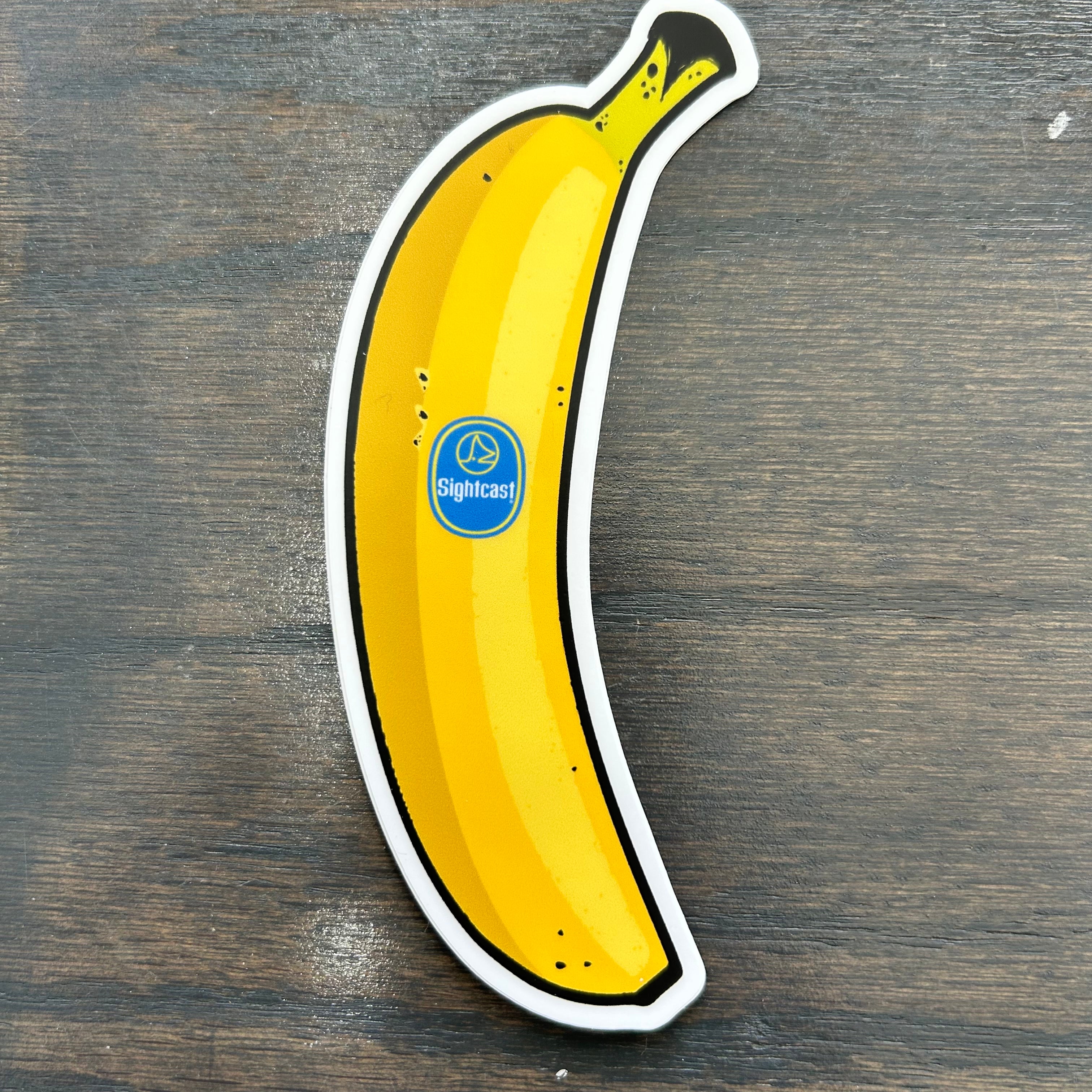 Sightcast Fishing Lucky Banana Sticker