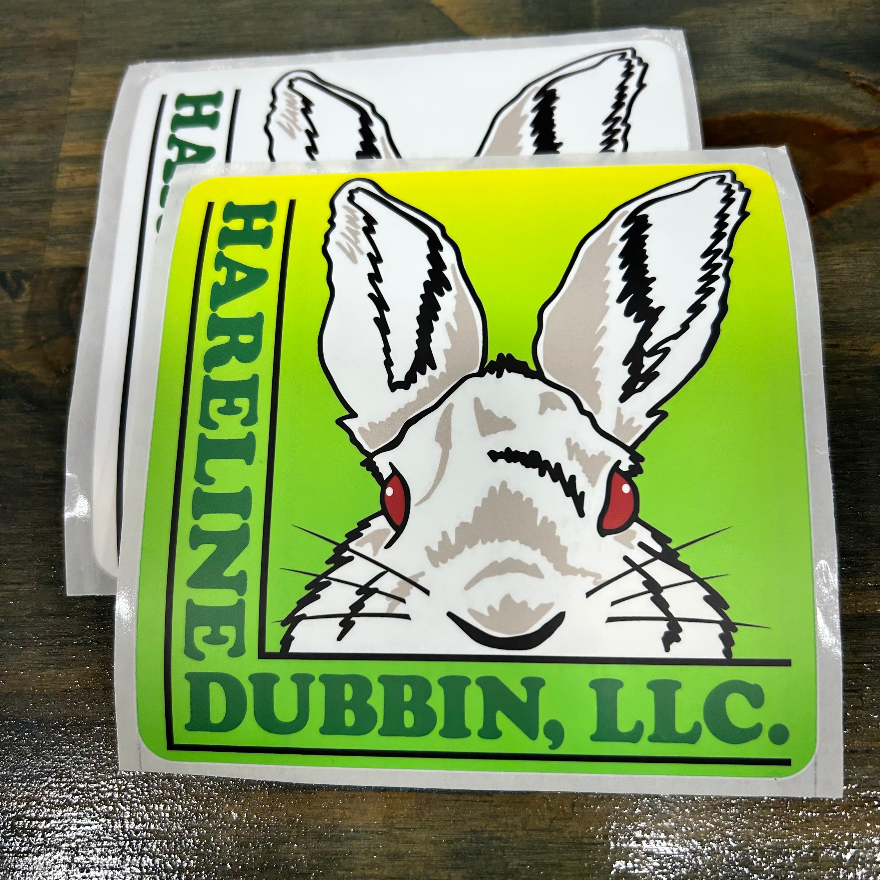 Hareline Sticker