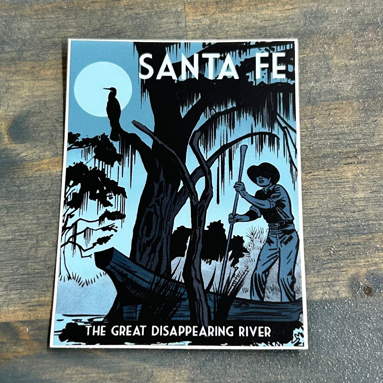 Old Florida Vibes “Santa FE” Sticker