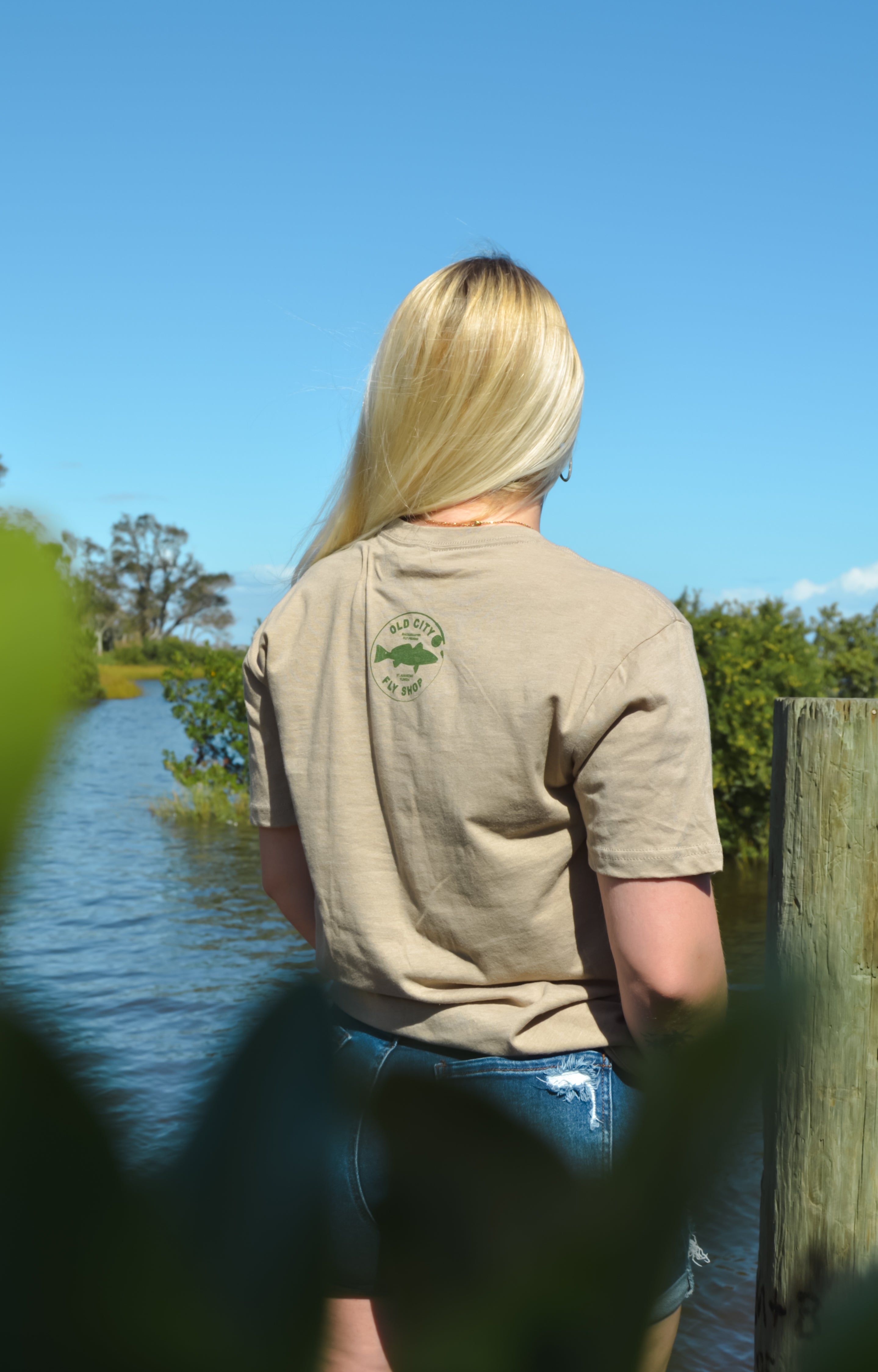 OCFS Redfish Logo Tee