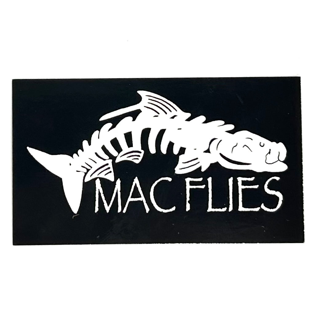 Mac Flies My boy blue - rust orange