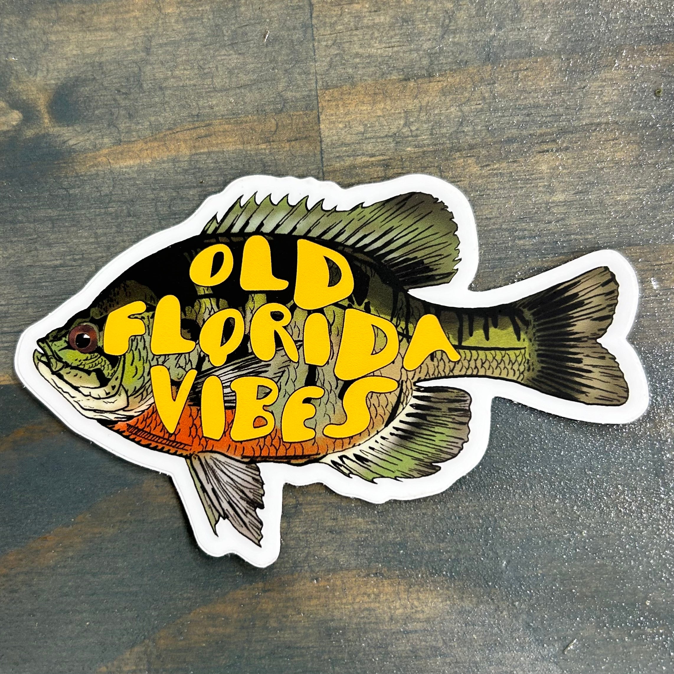 Old Florida Vibes “Bream” Sticker
