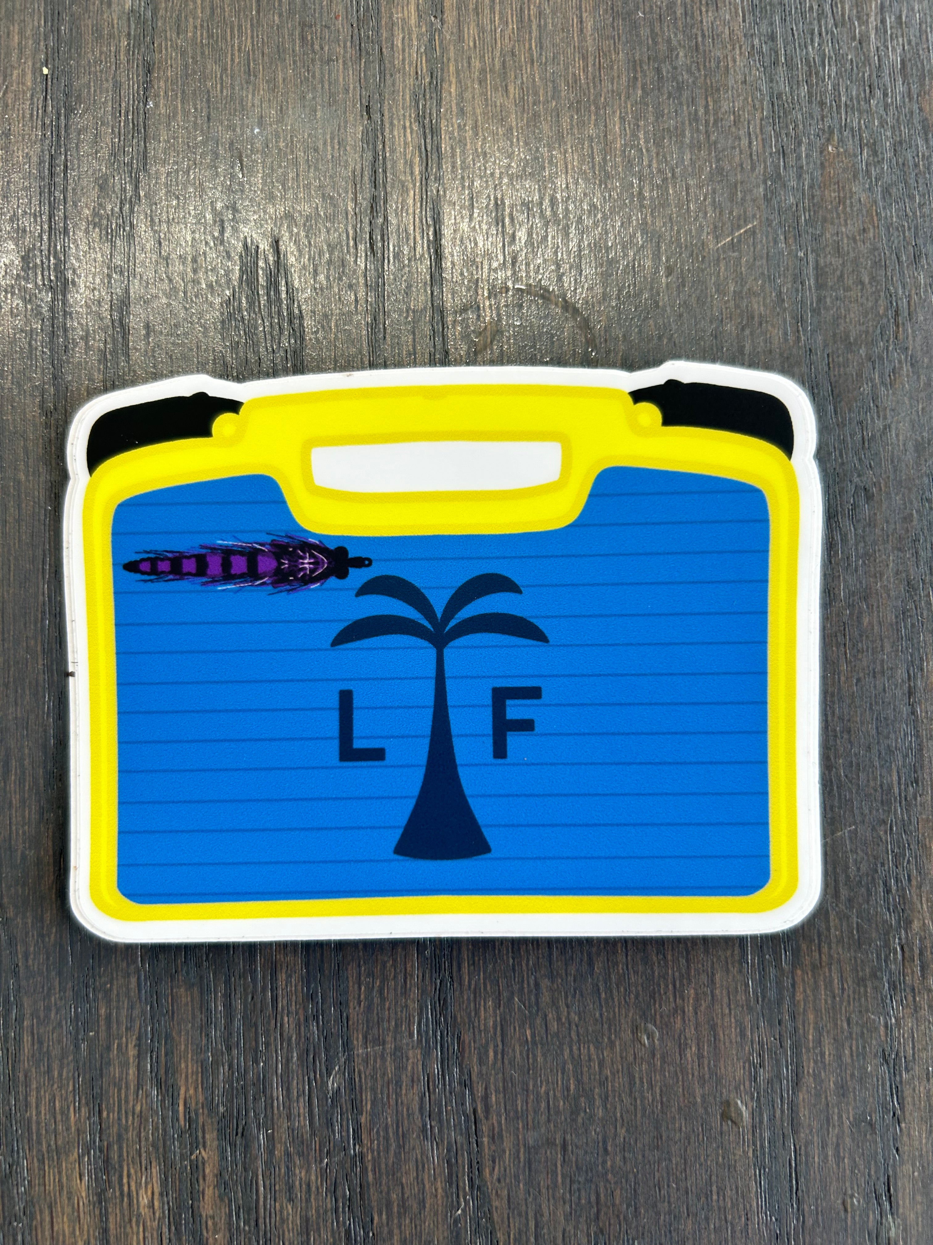 Lowfish Co. Fly Box Sticker