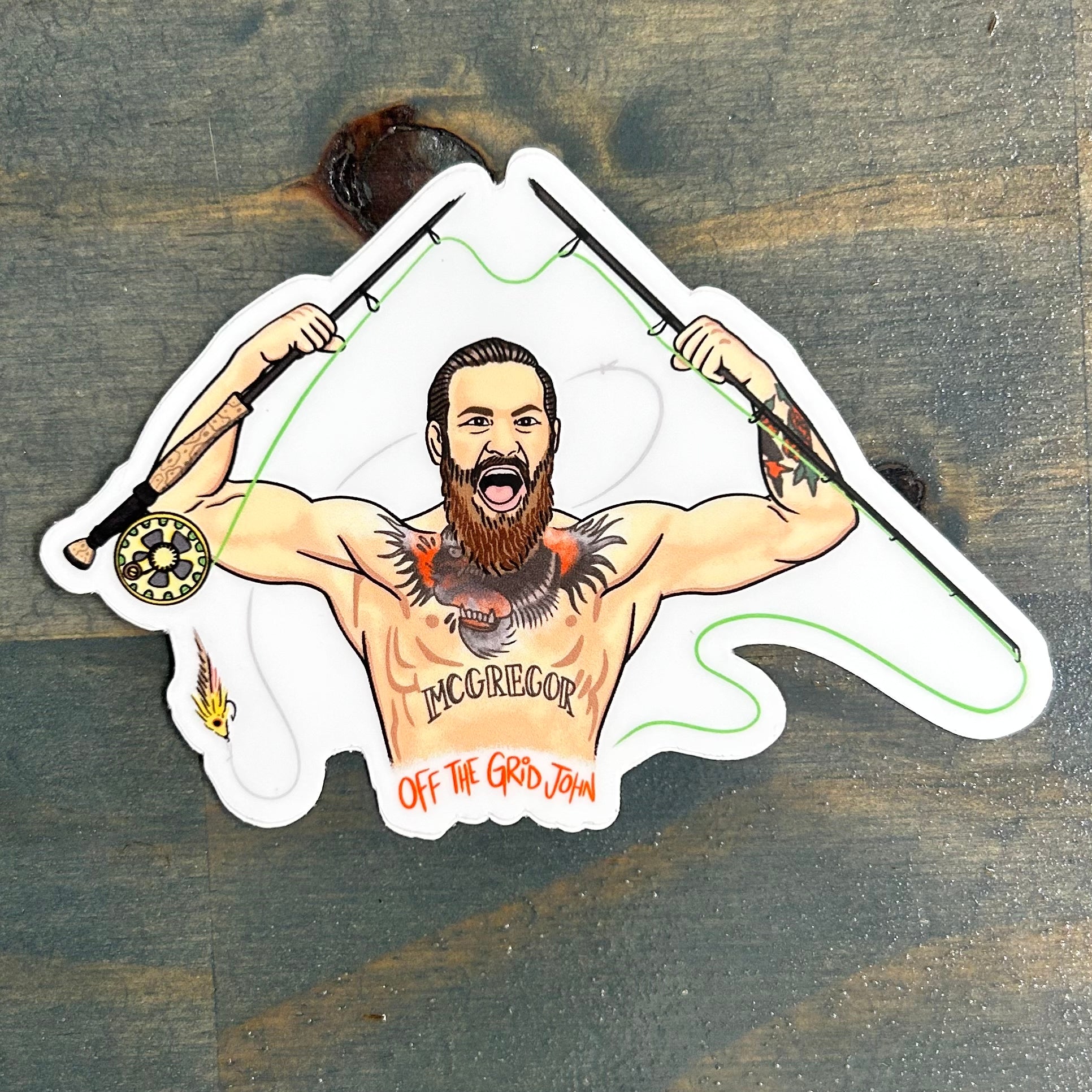 Off The Grid John’s Connor McGregor Sticker