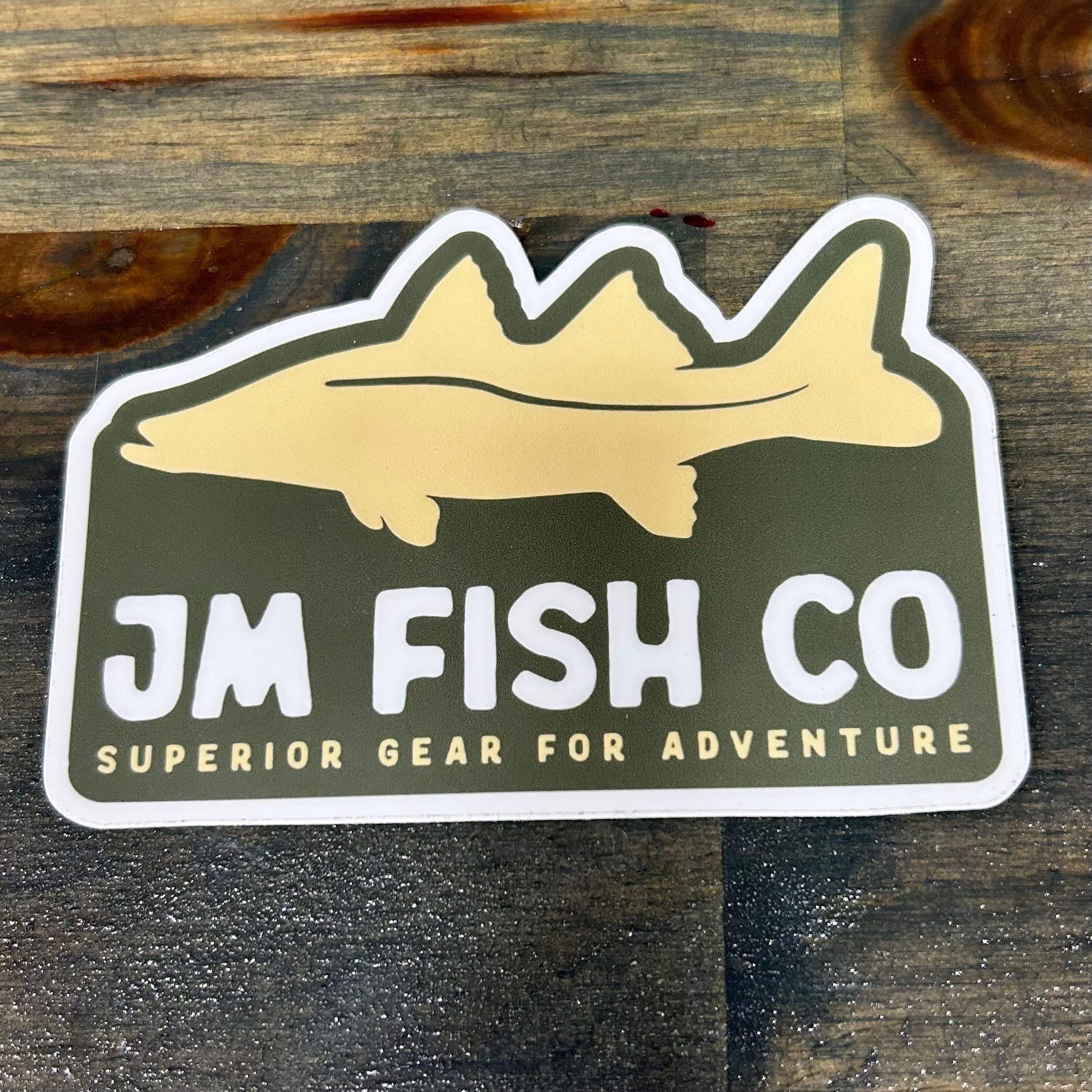 Justin Menendez Jm Fishco Snook sticker