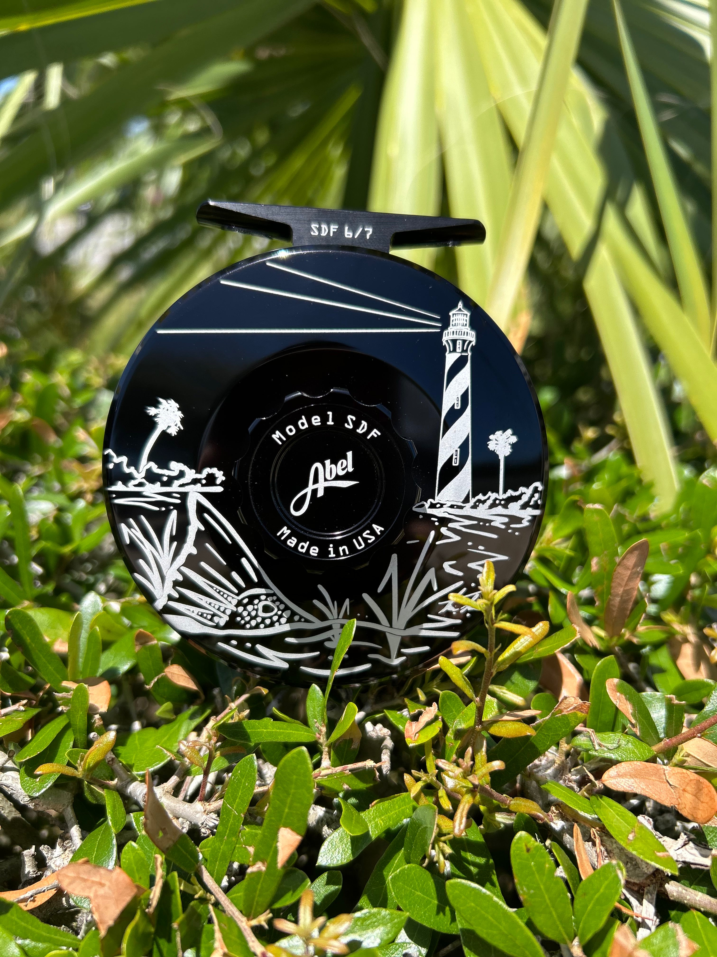 Abel SDF 6/7 Engraved Travis Luther Art St. Augustine design