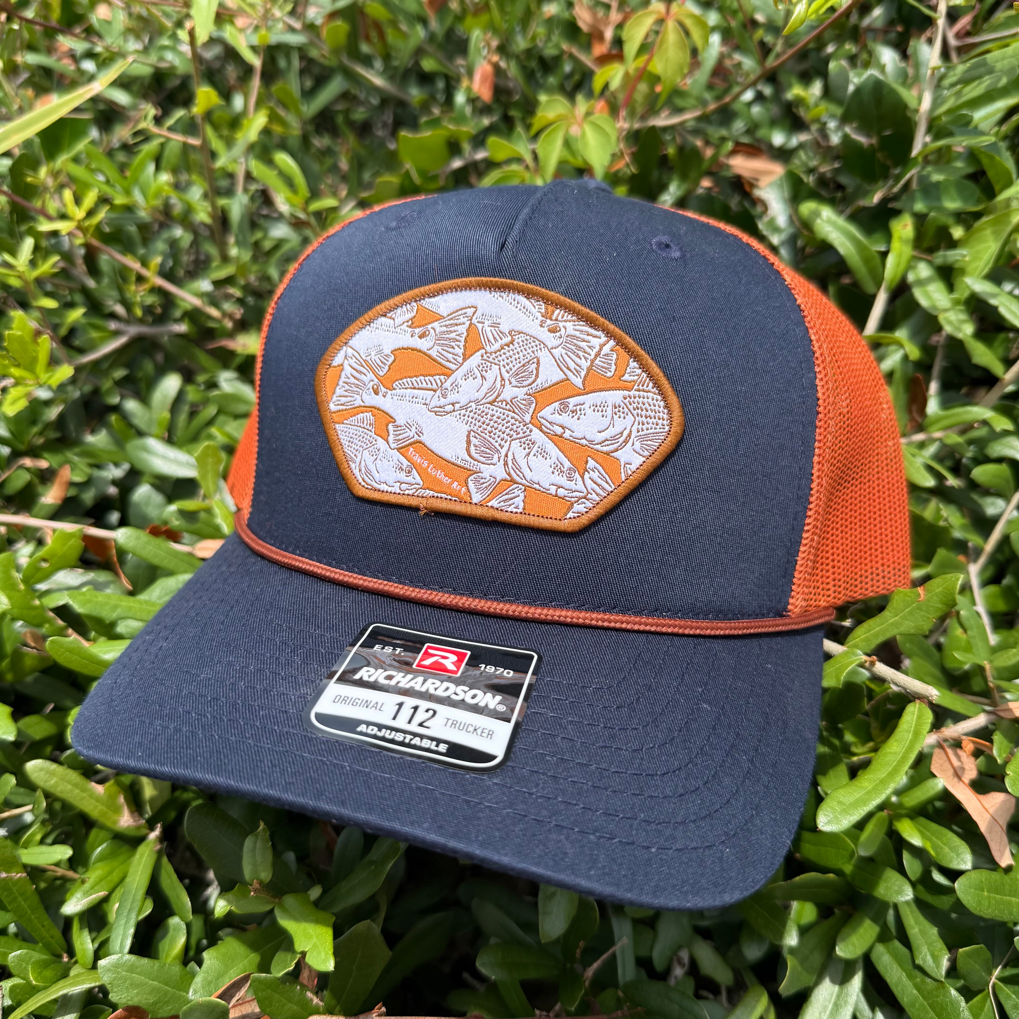 Redfish Collage Hat