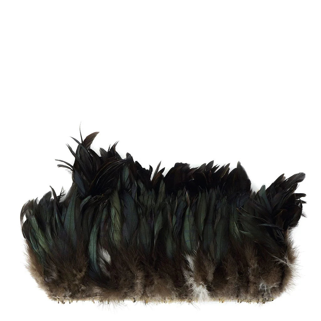 Marabou Brothers Rooster Schlappens - Bronze Iridescent