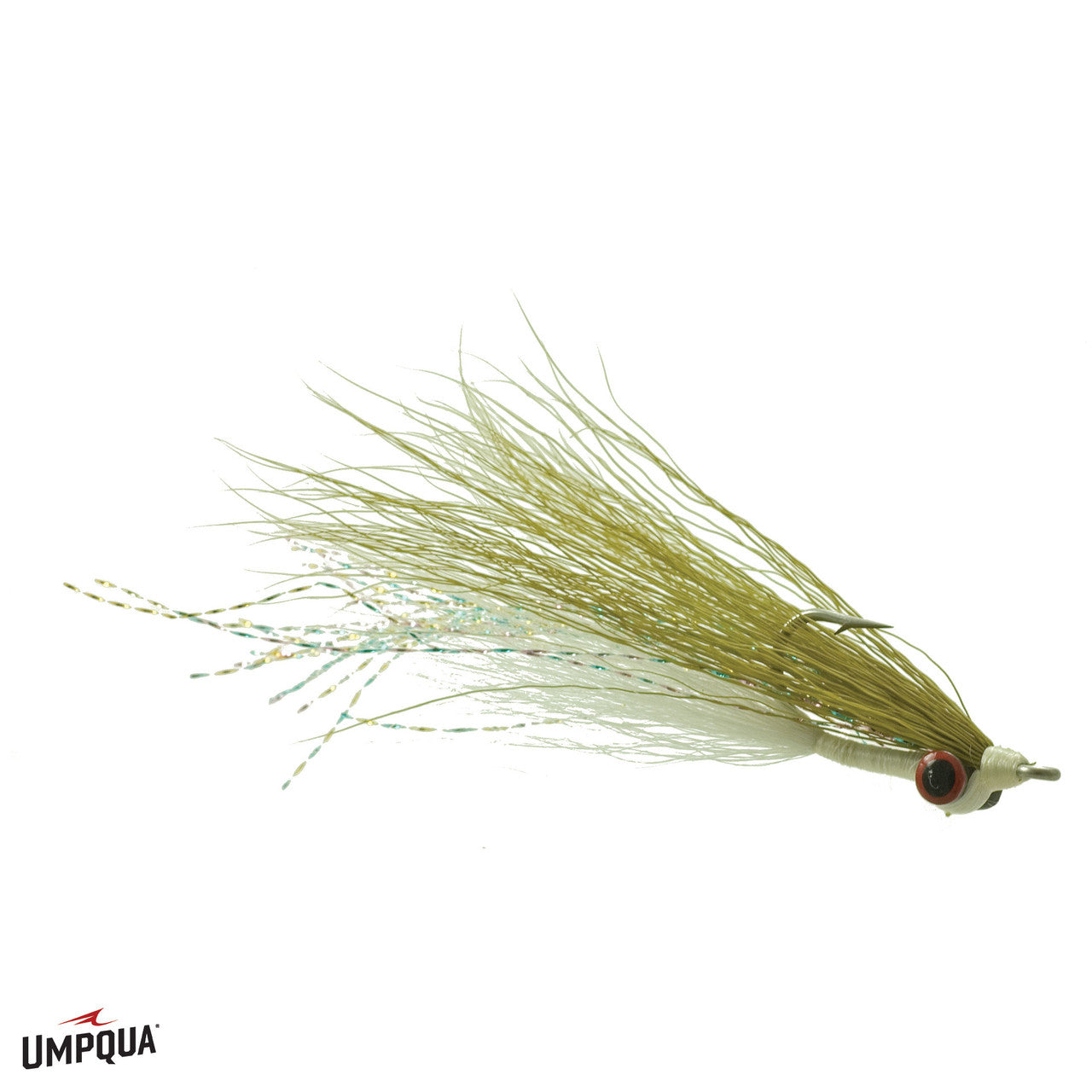 Clouser Olive/White 06