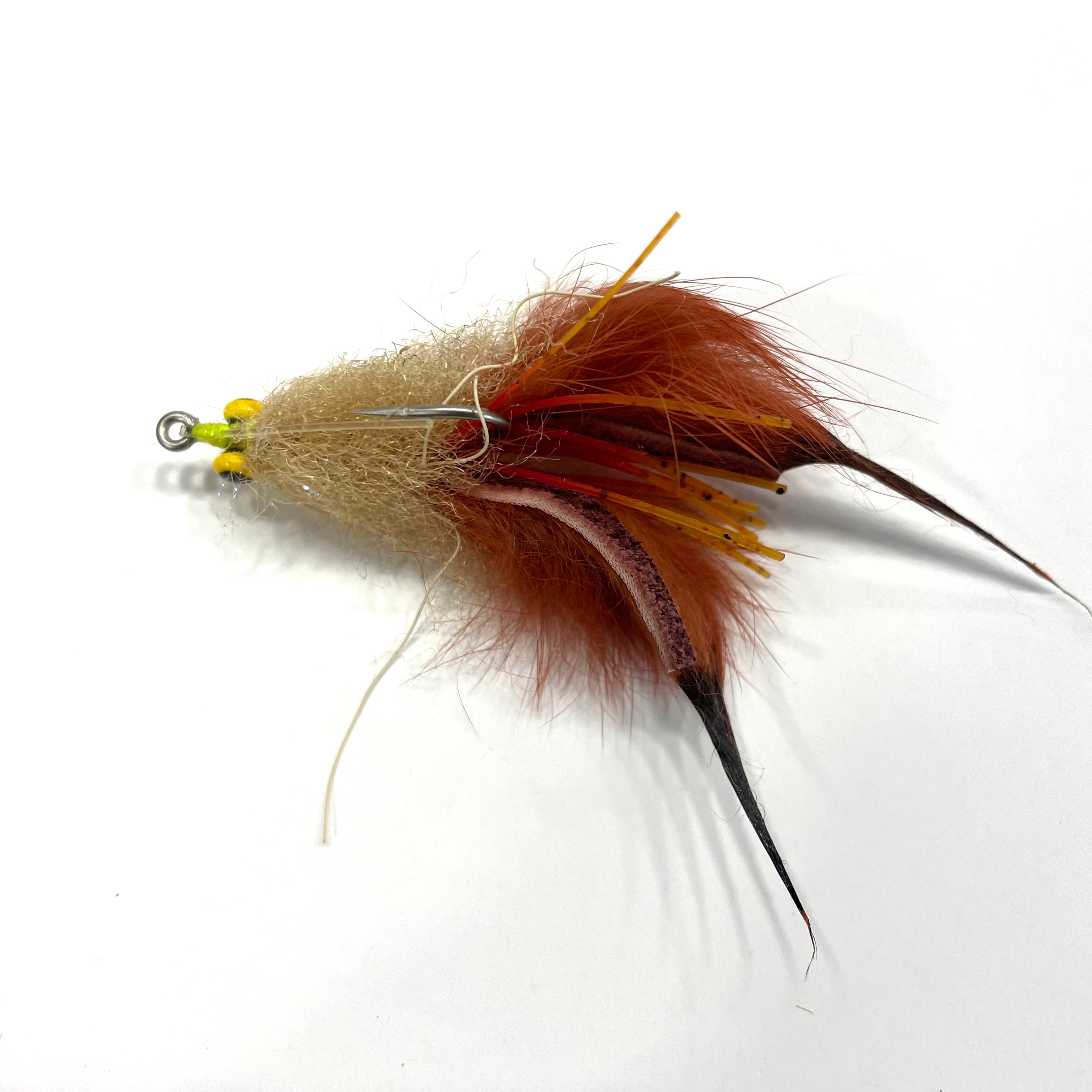 Tan and rust crawfish