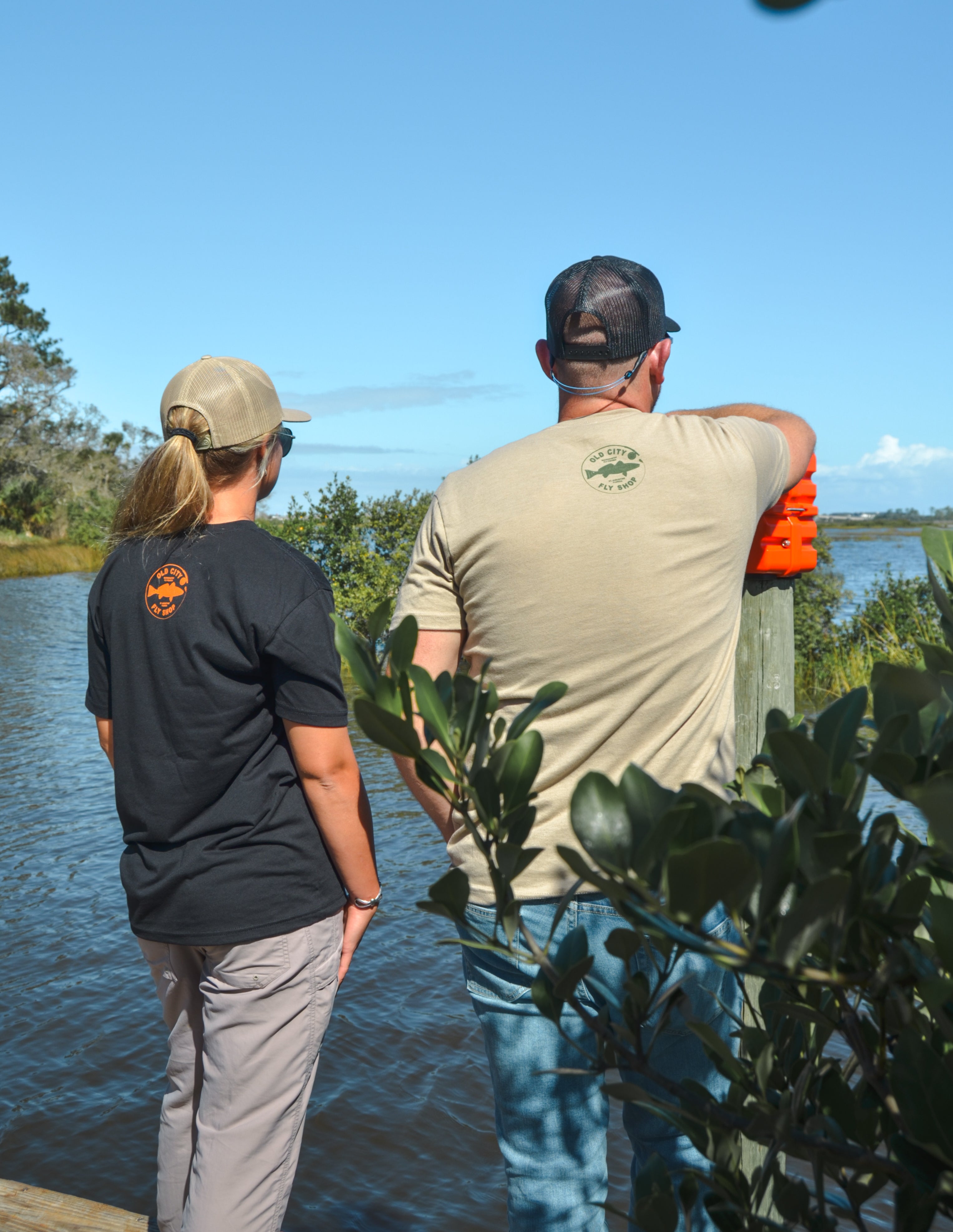 OCFS Redfish Logo Tee