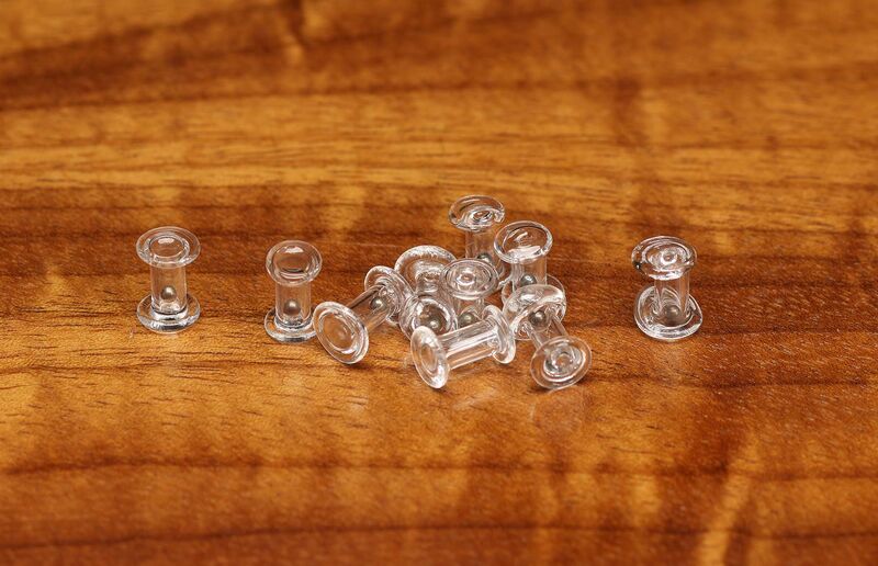Flat End Eye Glass Rattles 3mm 1/4 inch