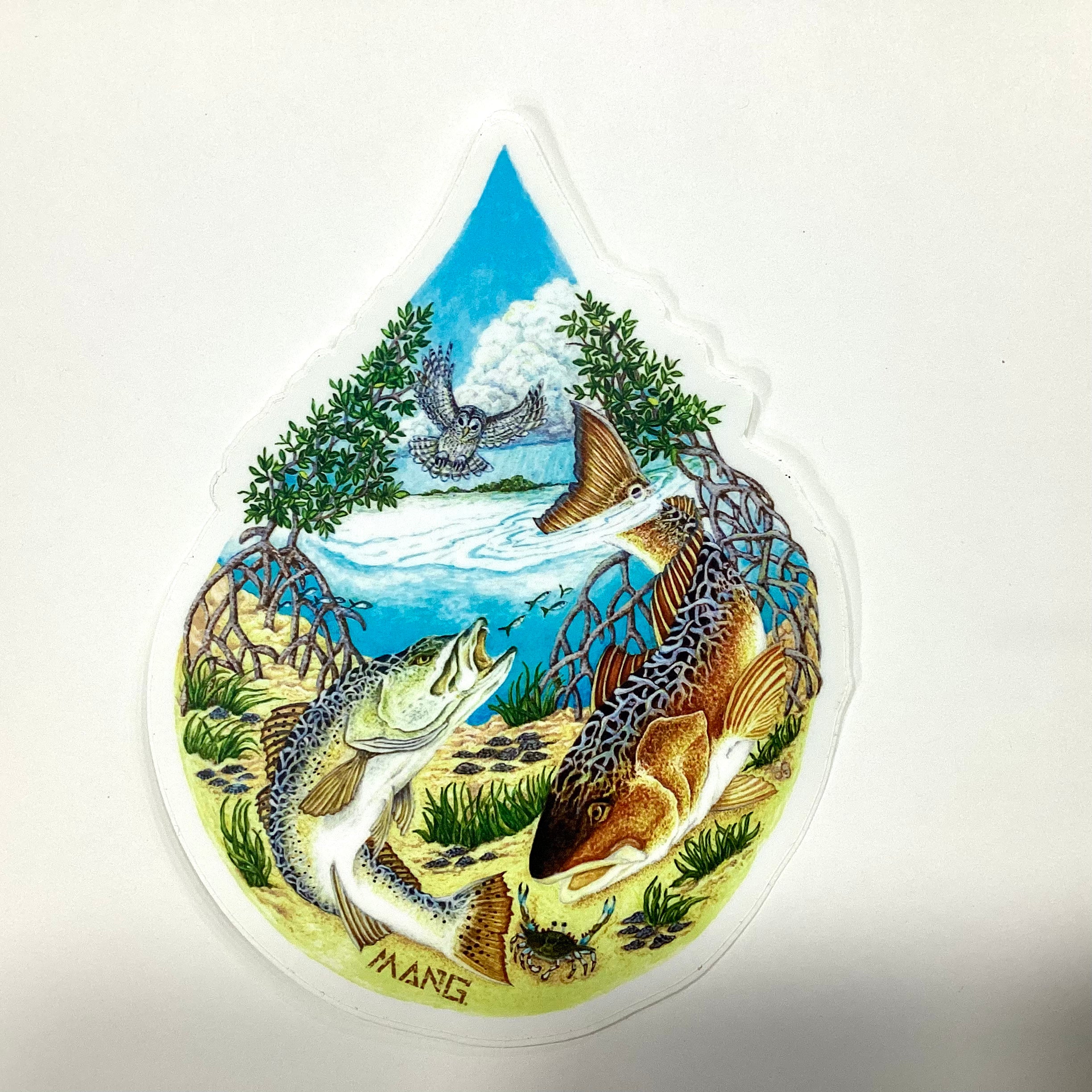 Water Drop - MANG - Sticker