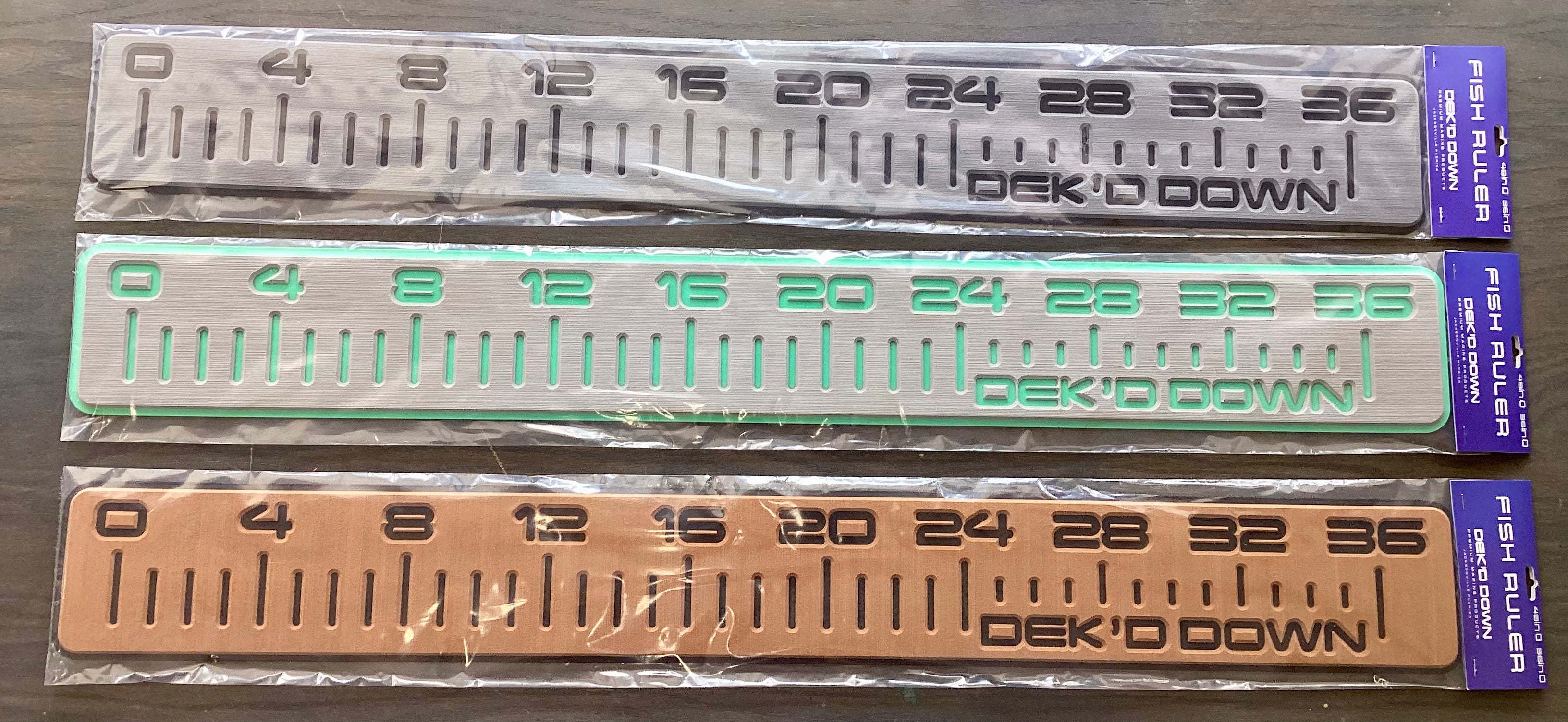 Dek'd Down 36” Fish Ruler