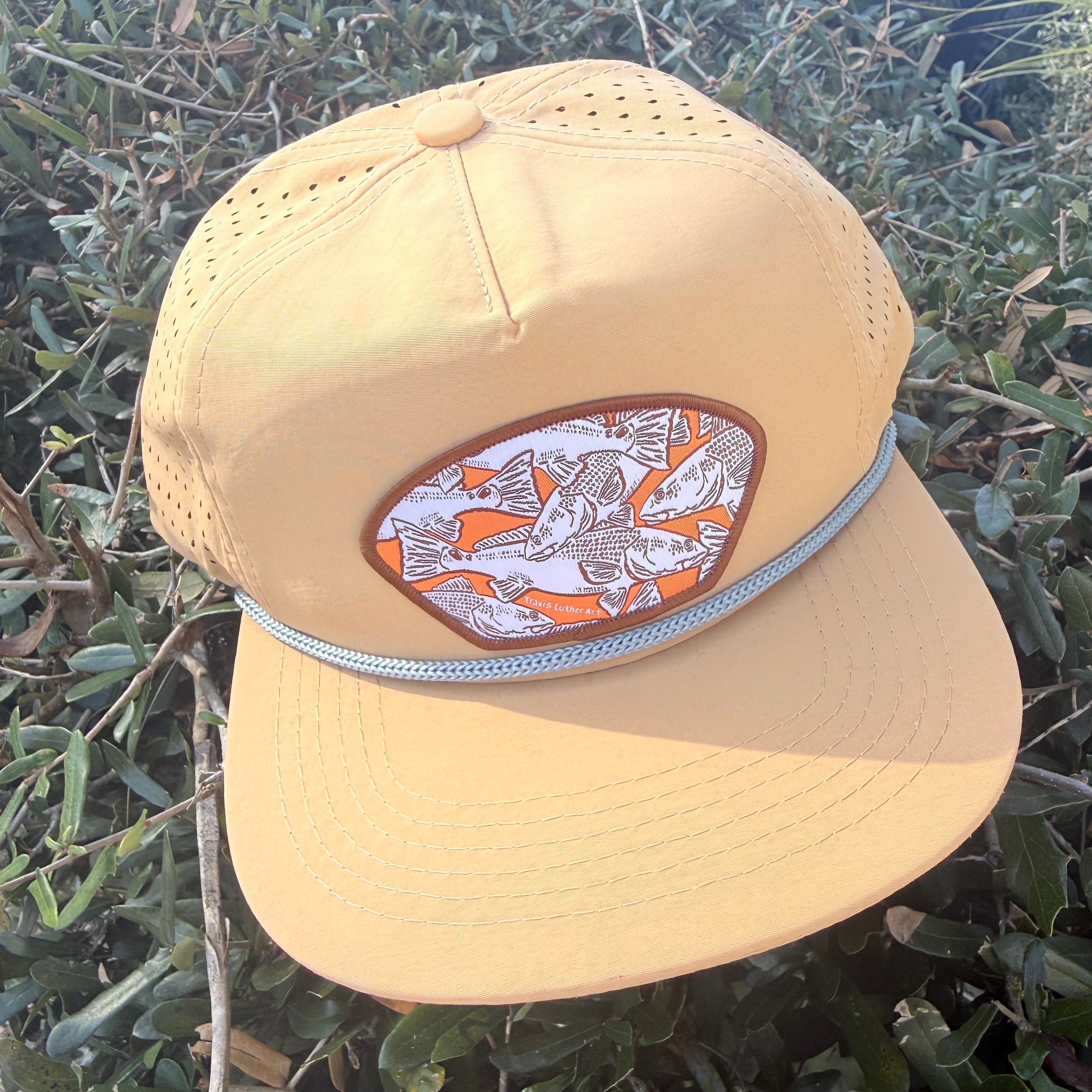Redfish Collage Hat