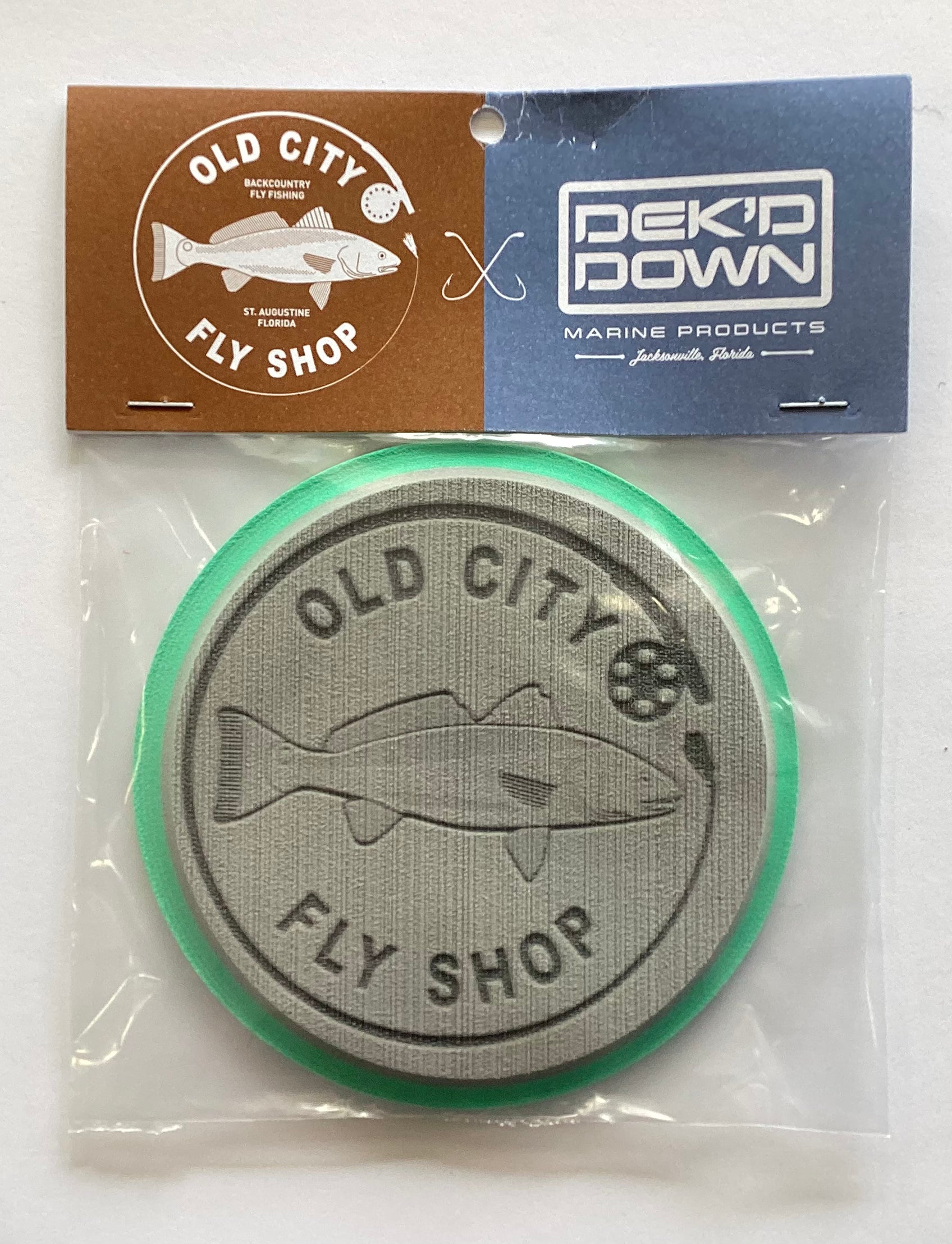 Dek'd Down Old city fly patch