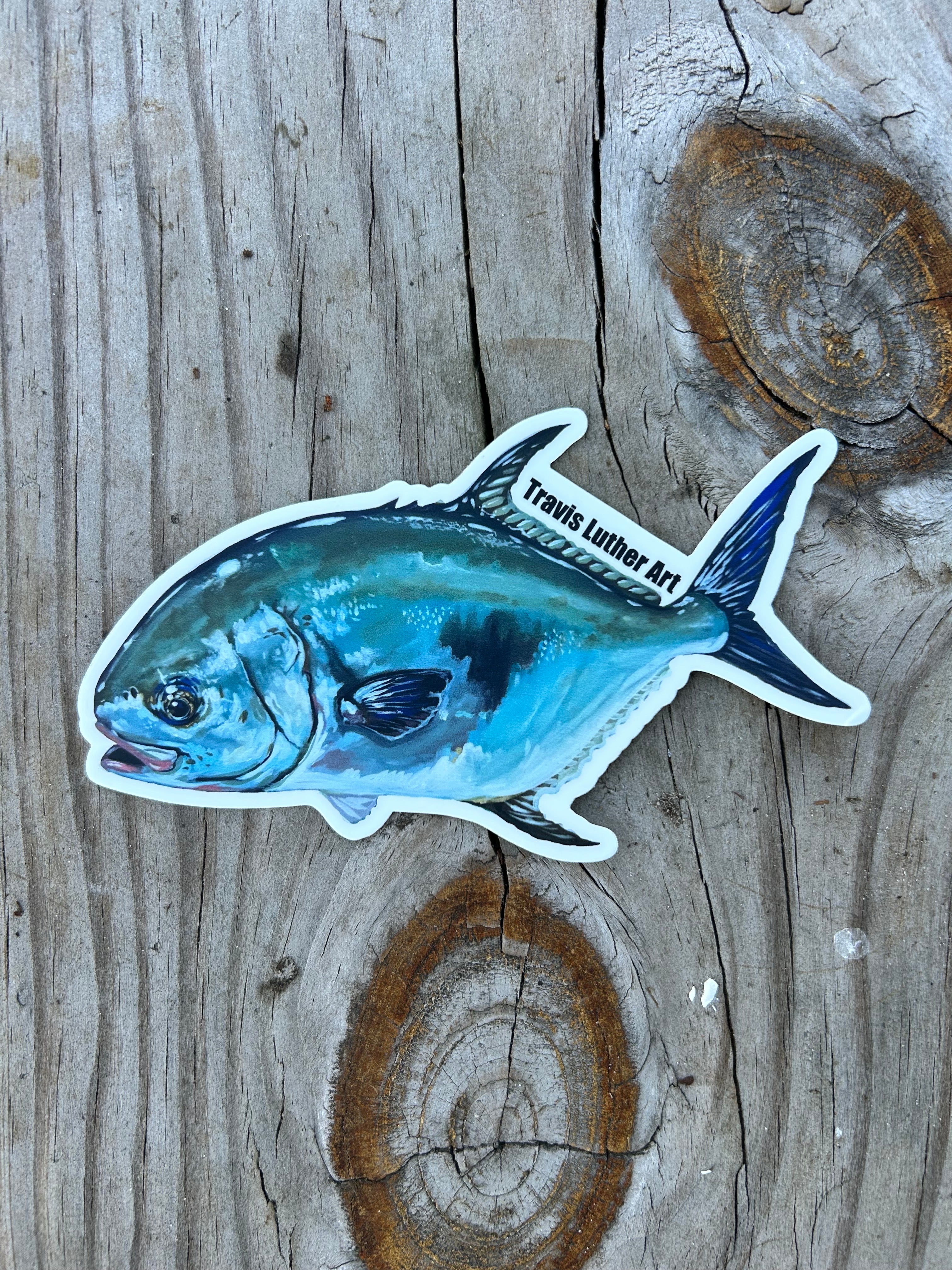 Travis Luther Art Permit Sticker