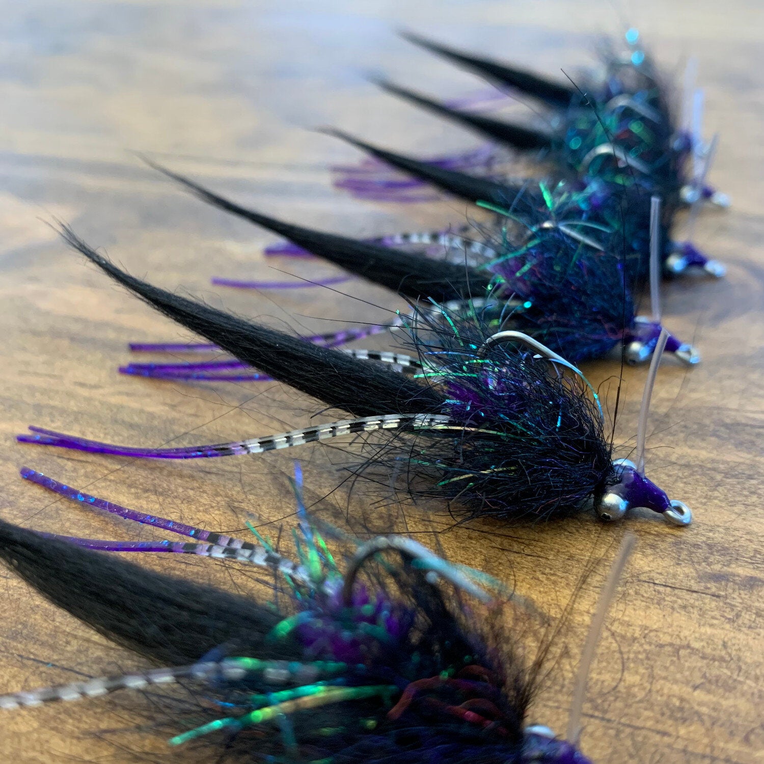 Skinny Cracklin - Black/Purple
