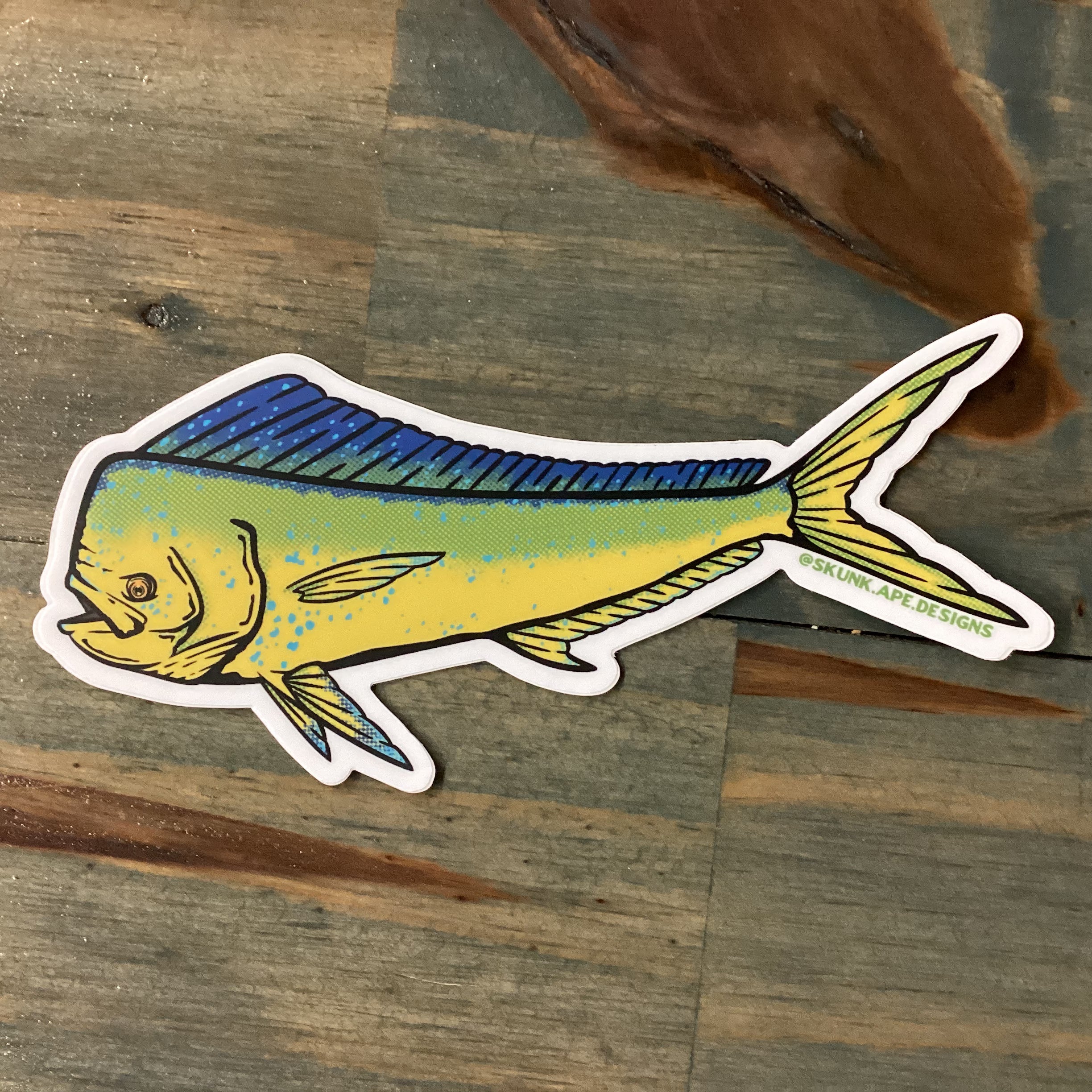 Skunk Ape Designs - Mahi Mahi