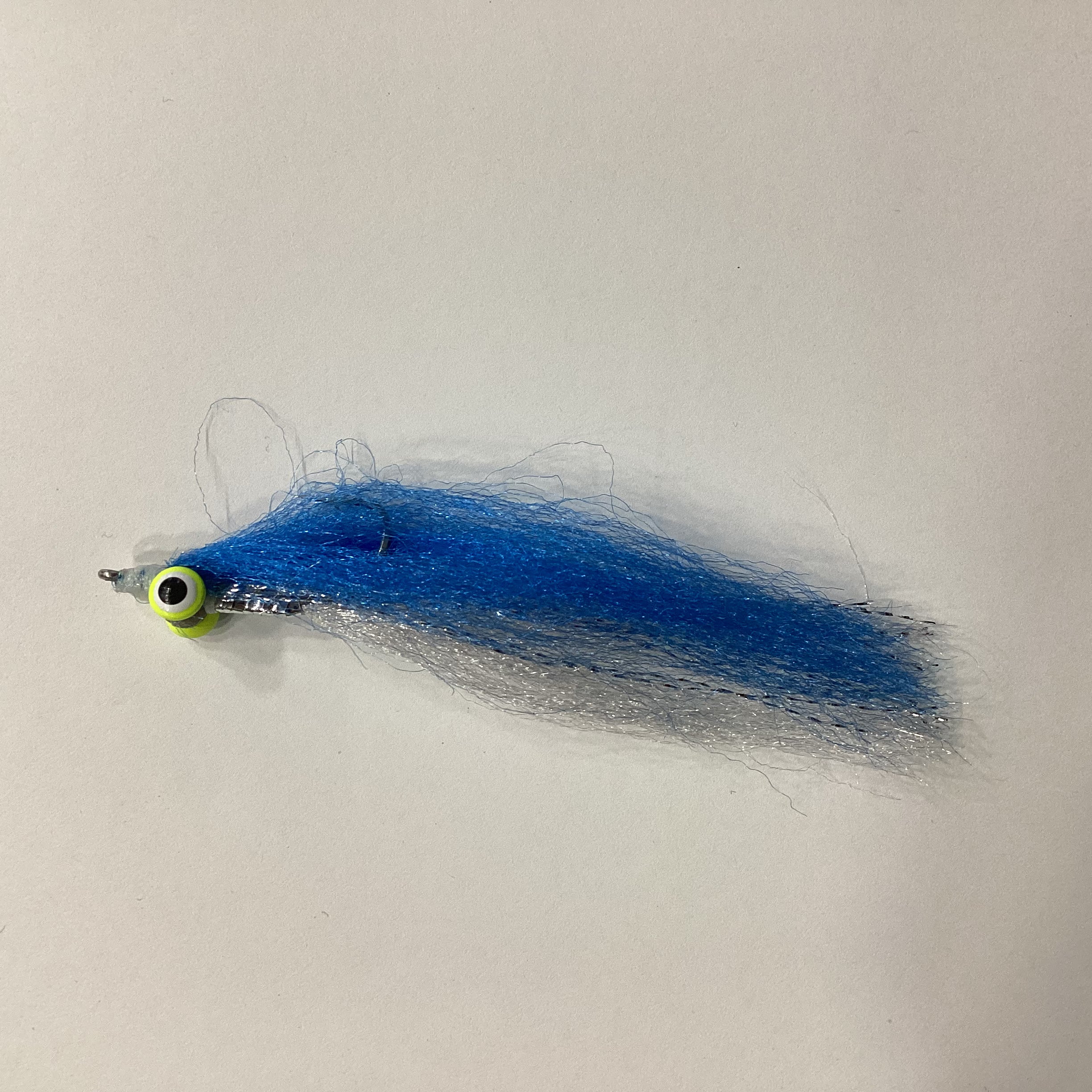 EP Fiber Clouser Minnow - blue/white - #2