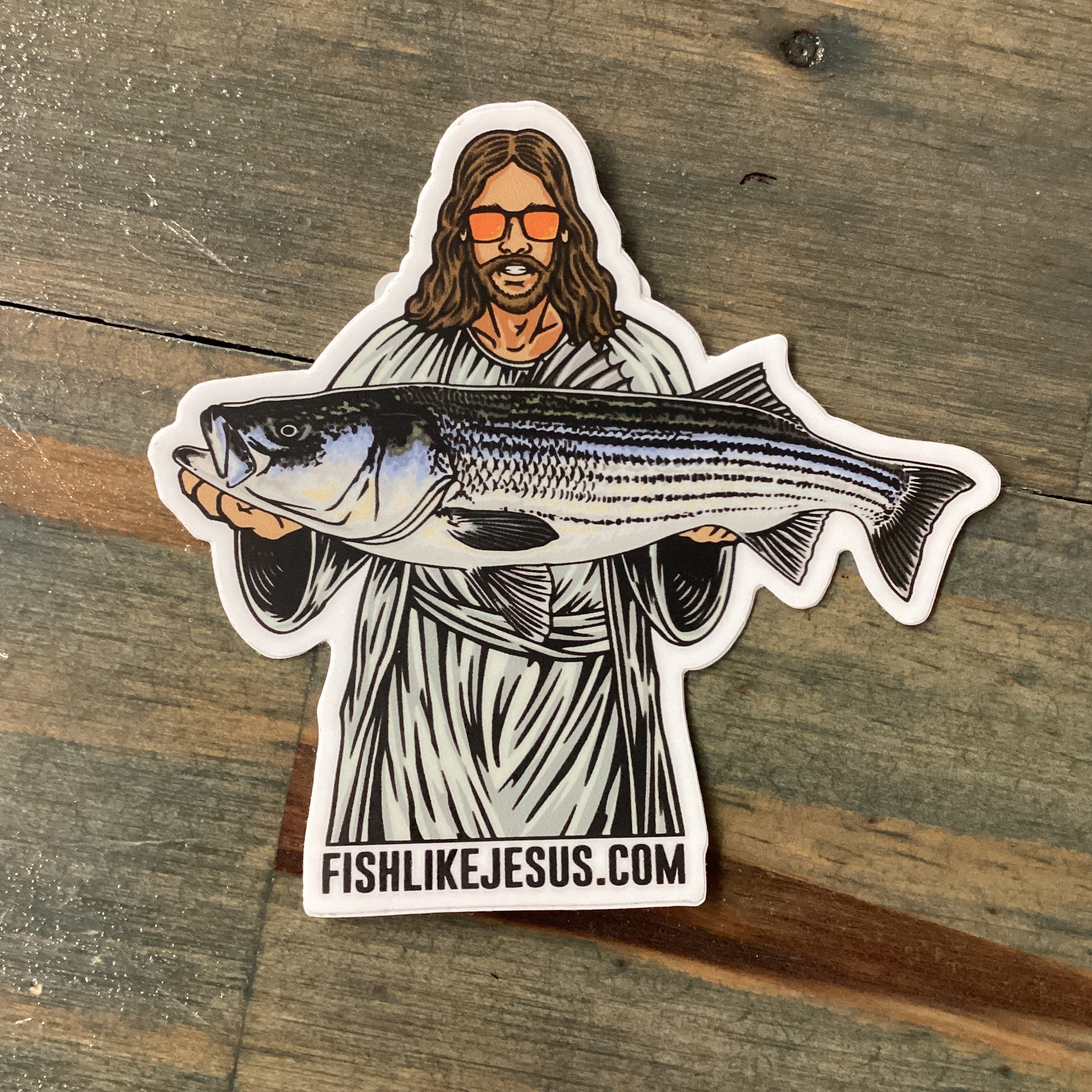 Fish Like Jesus - JC Striped Bass