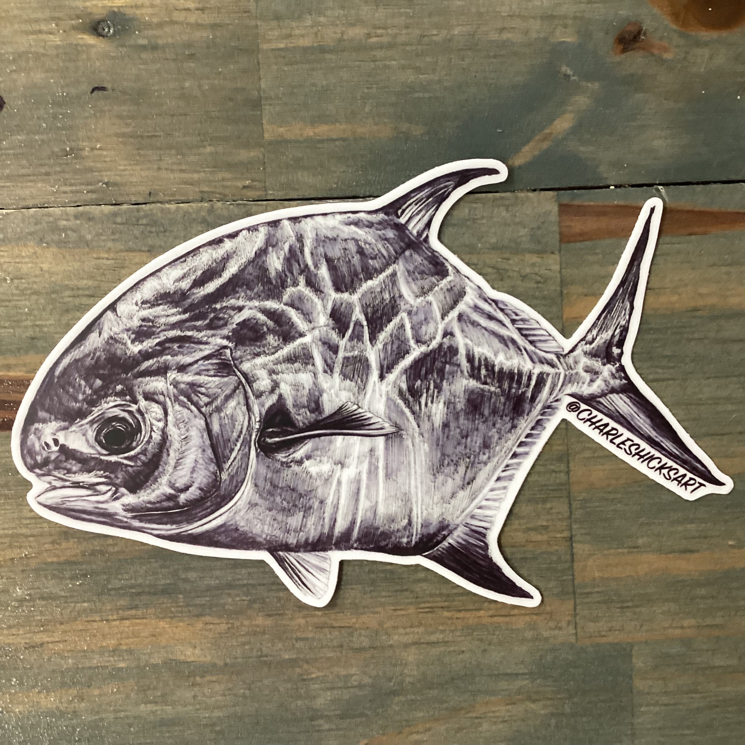 Charles Hicks Art - Permit Left