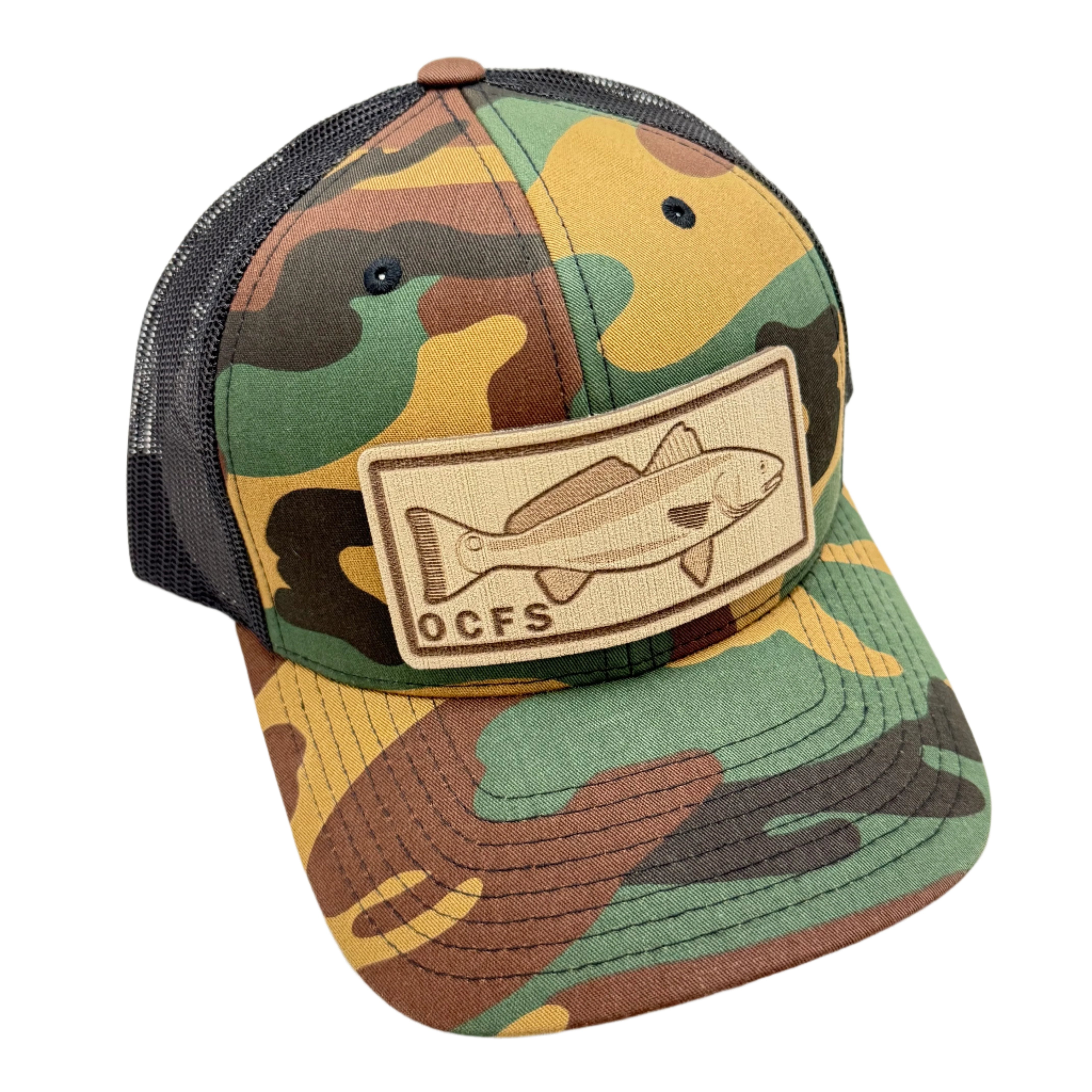 Dekd Down Redfish Patch Hat