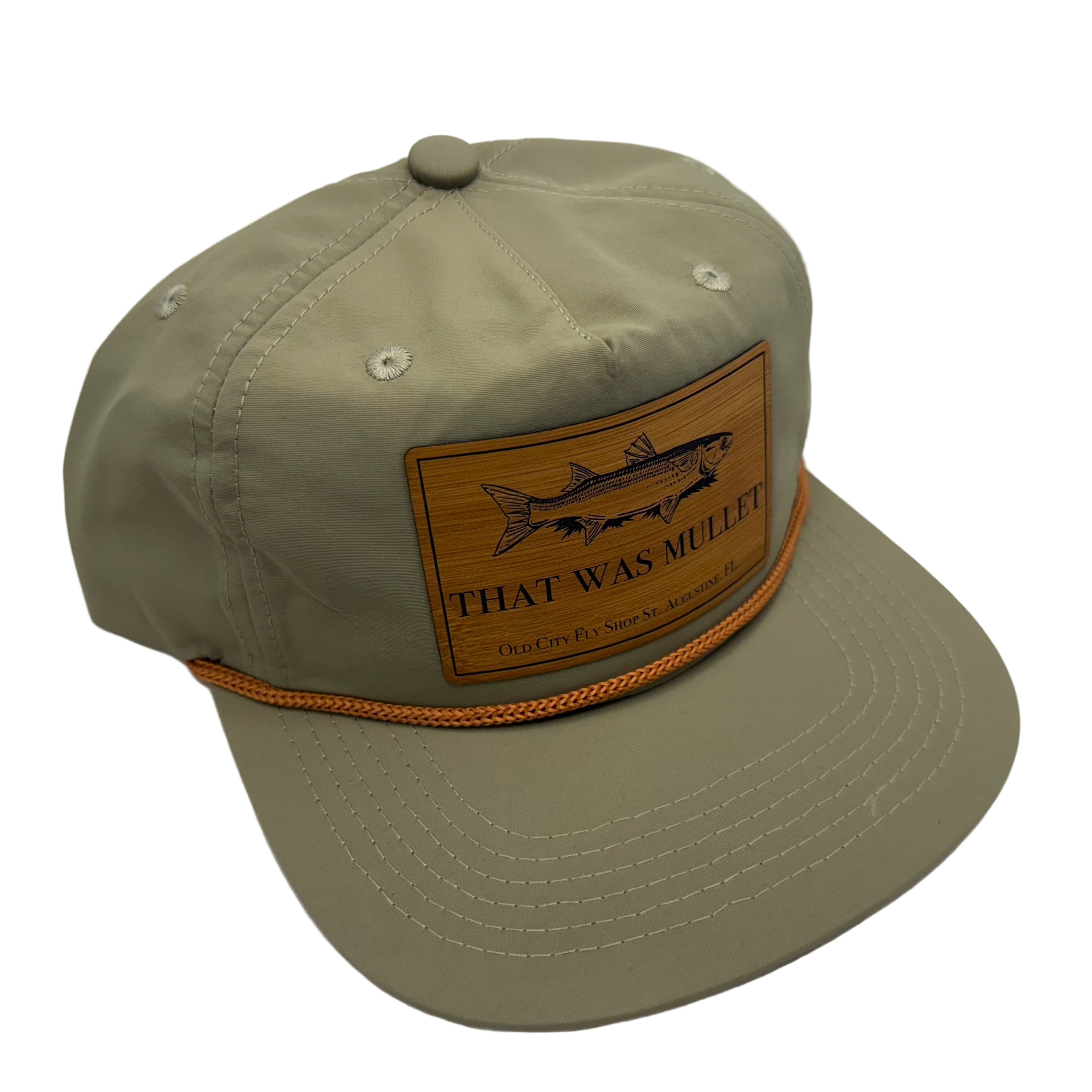 That Was Mullet Leather Patch Hats