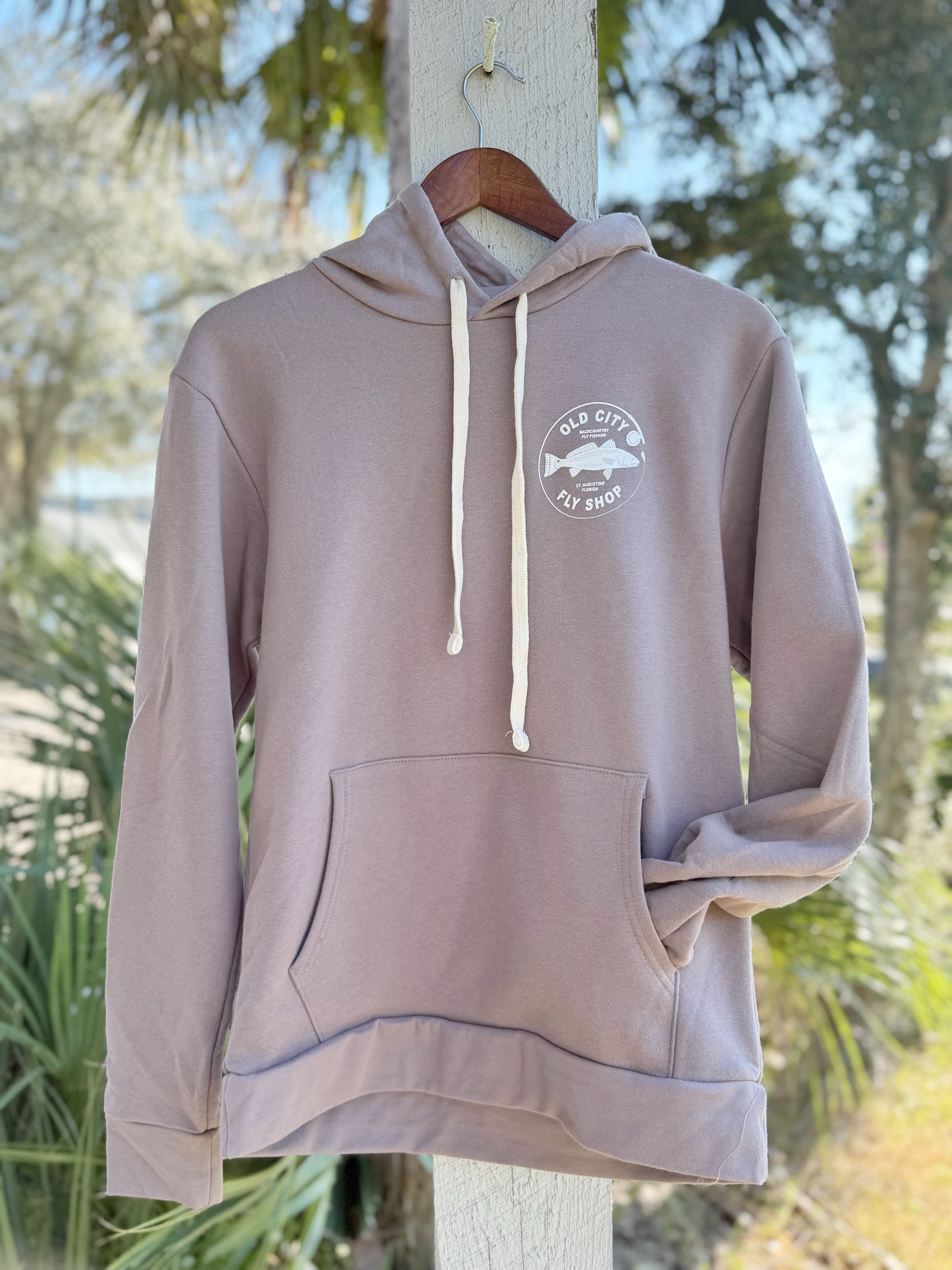 Travis Luther Art Redfish Collage Hoodie