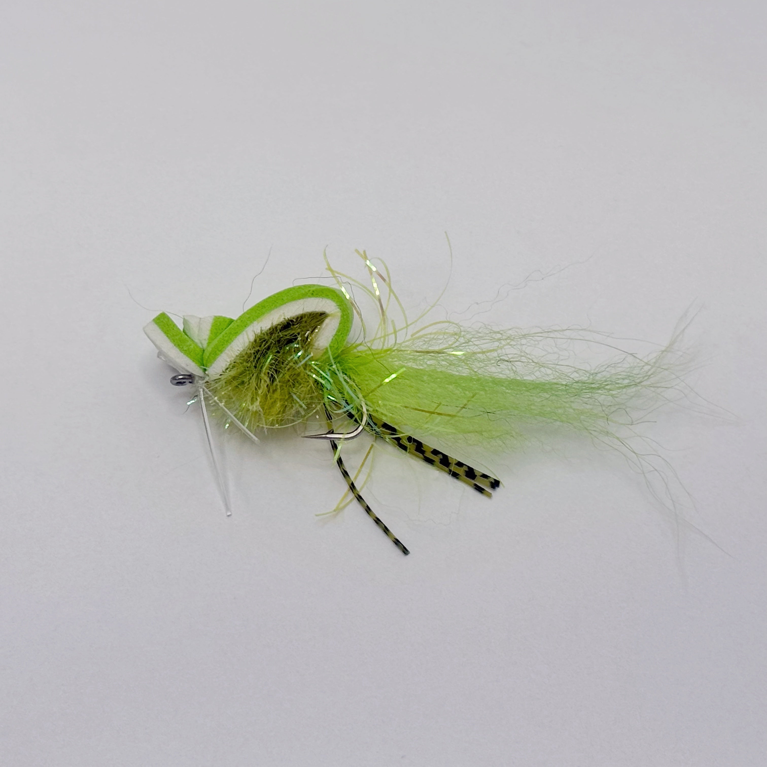 Chartreuse & White Gurgler