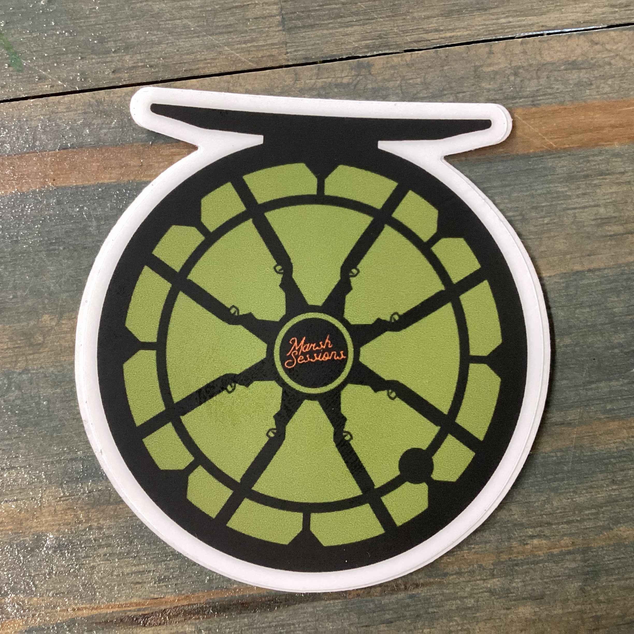 Marsh Sessions - Reel Sticker