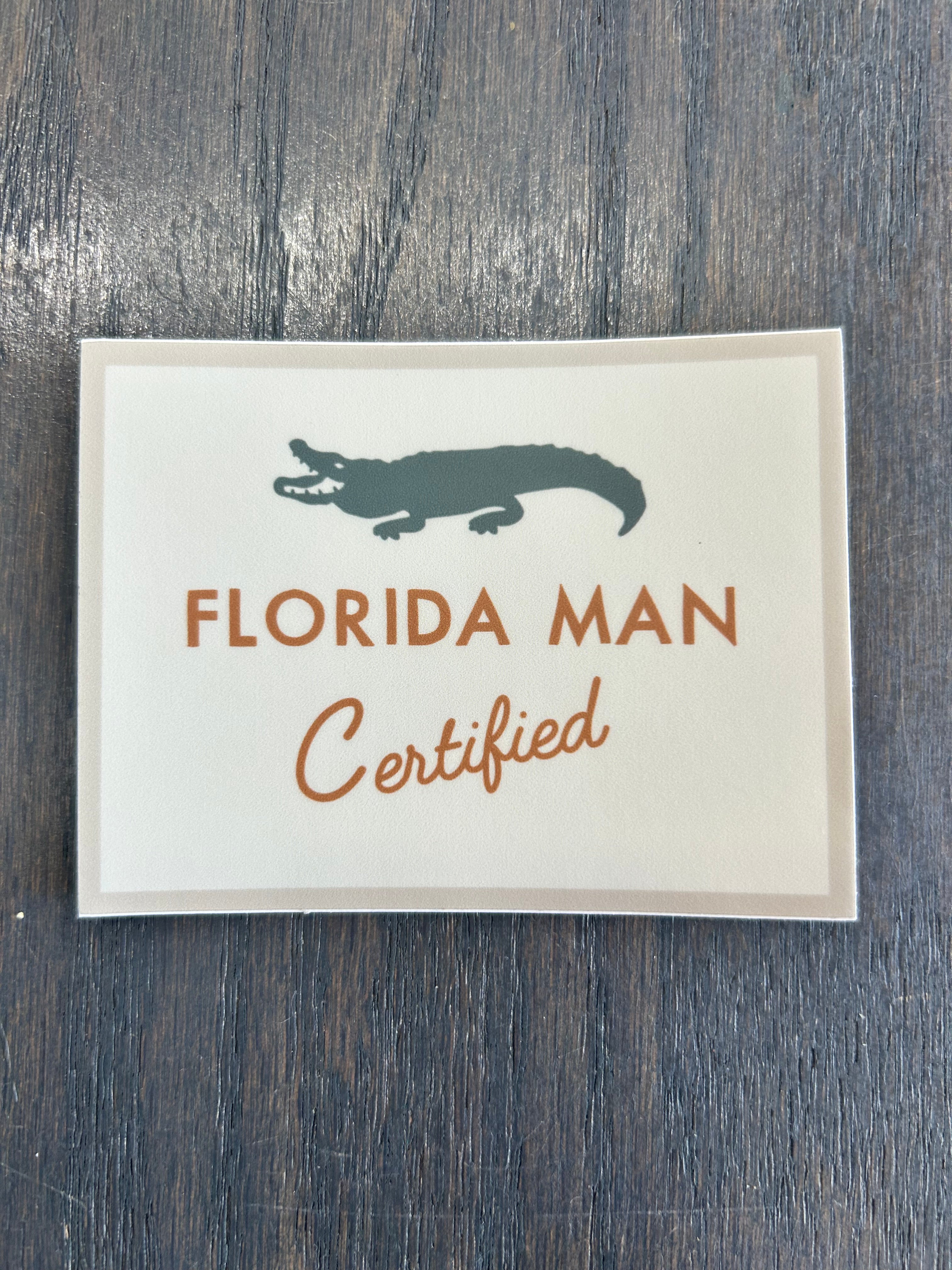LowFish Co. Floridaman Sticker