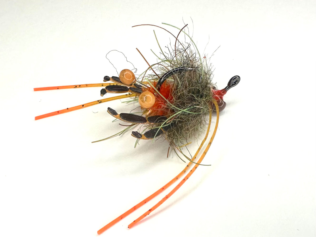 Joey's Nasty Crab Fly - Tan / Orange