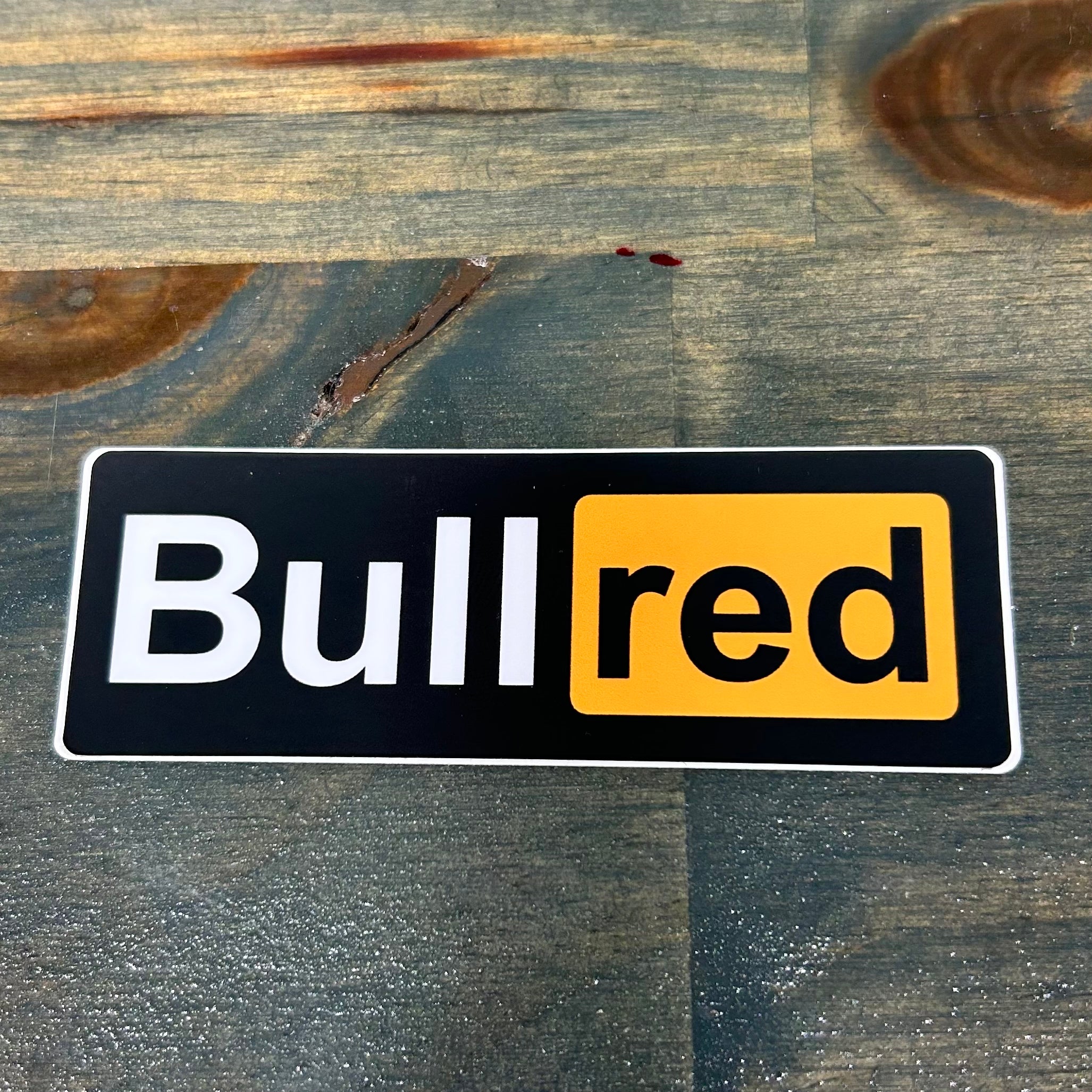 Sightcast Bull Red sticker
