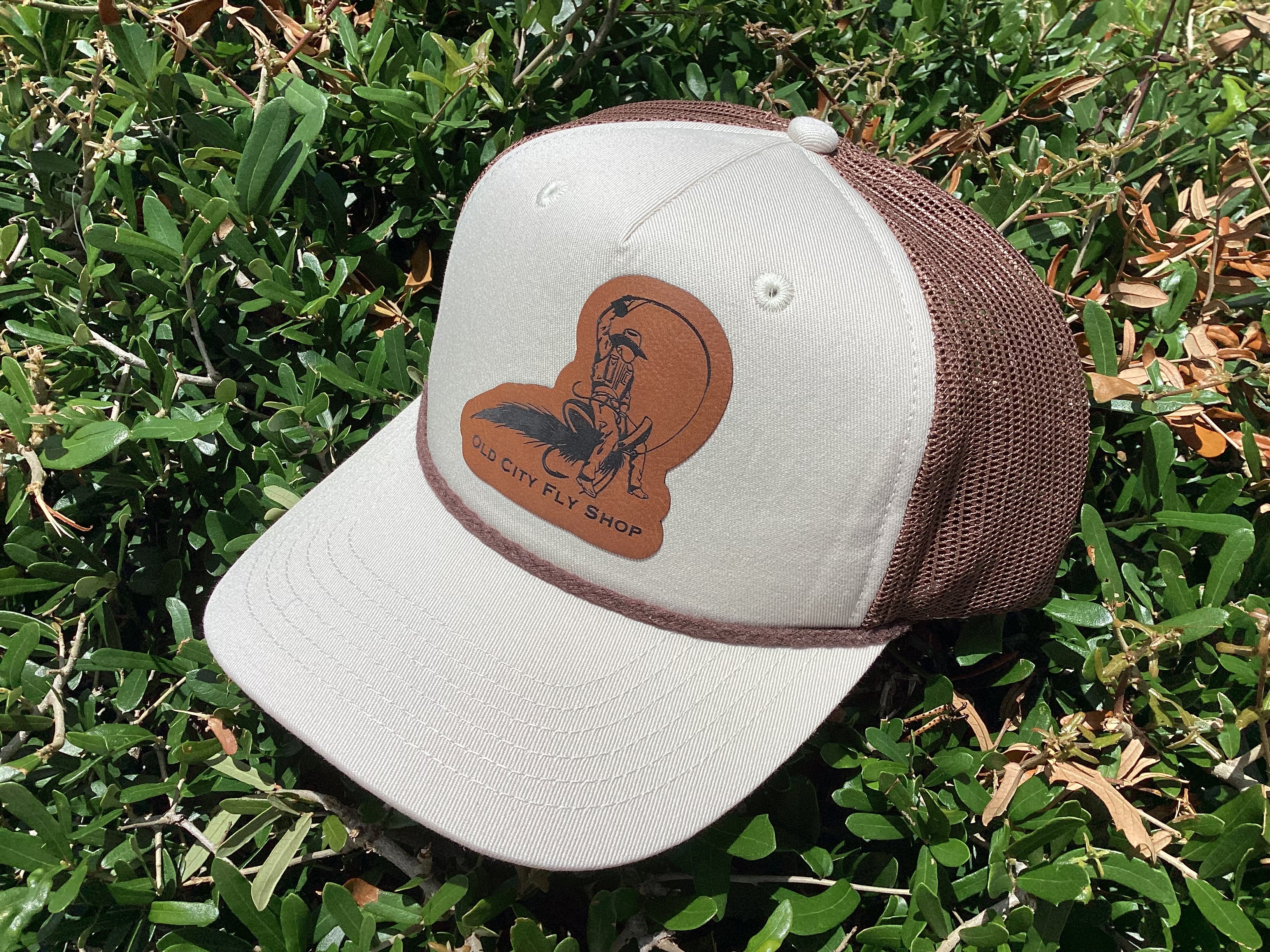 Gurgler Rodeo Leather Patch Hats