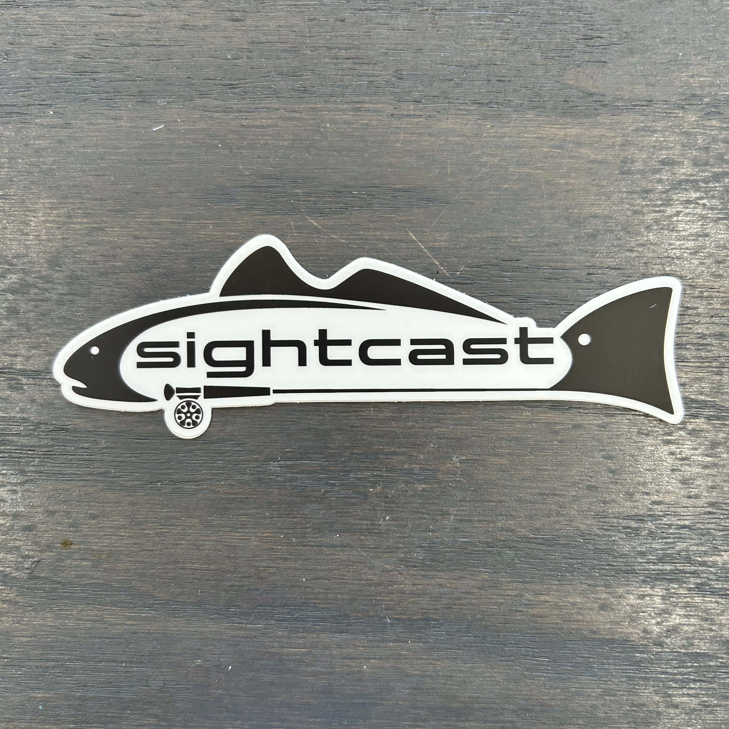 Sightcast Redfish Fly Rod Sticker