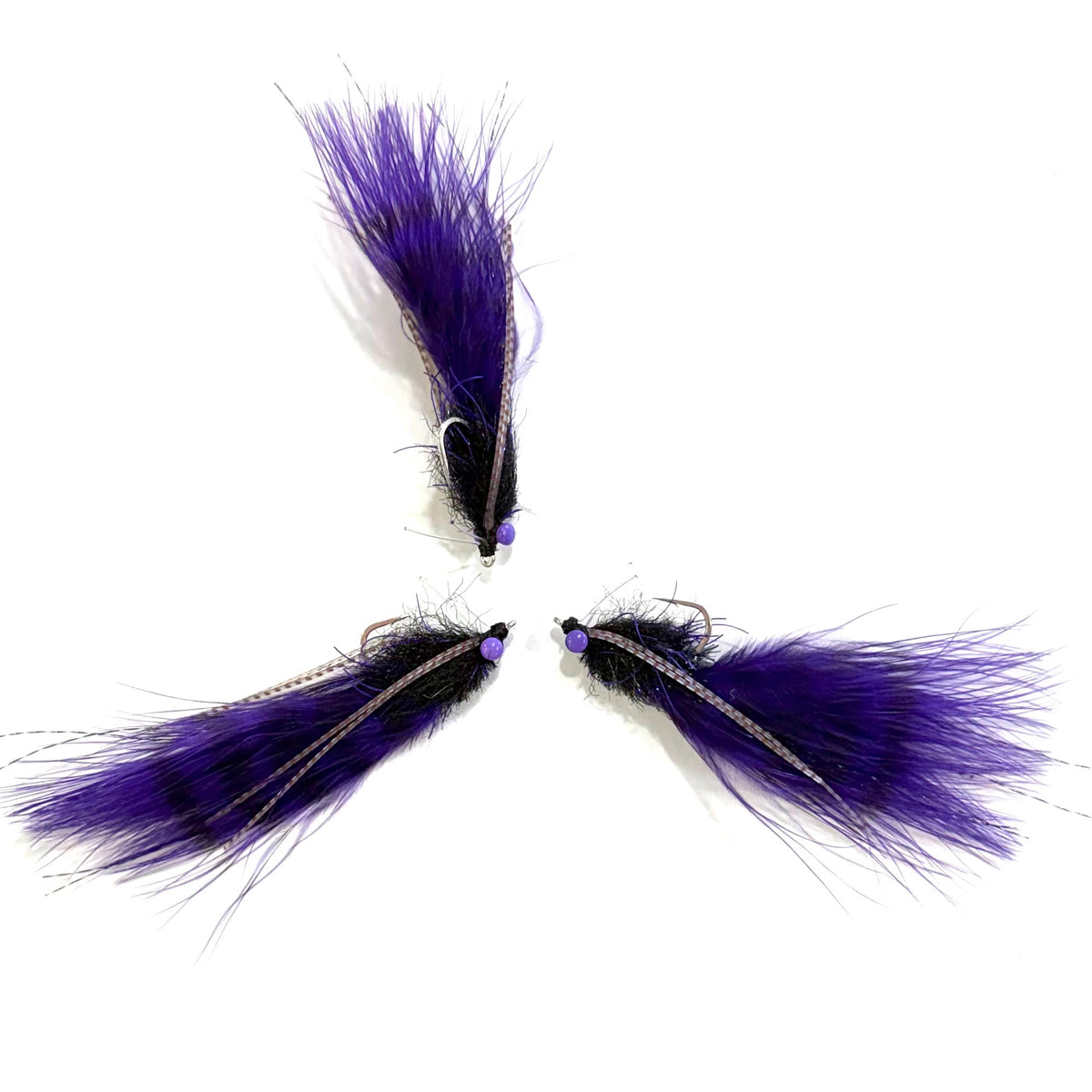 Salt Bugger Fly - Black / Purple