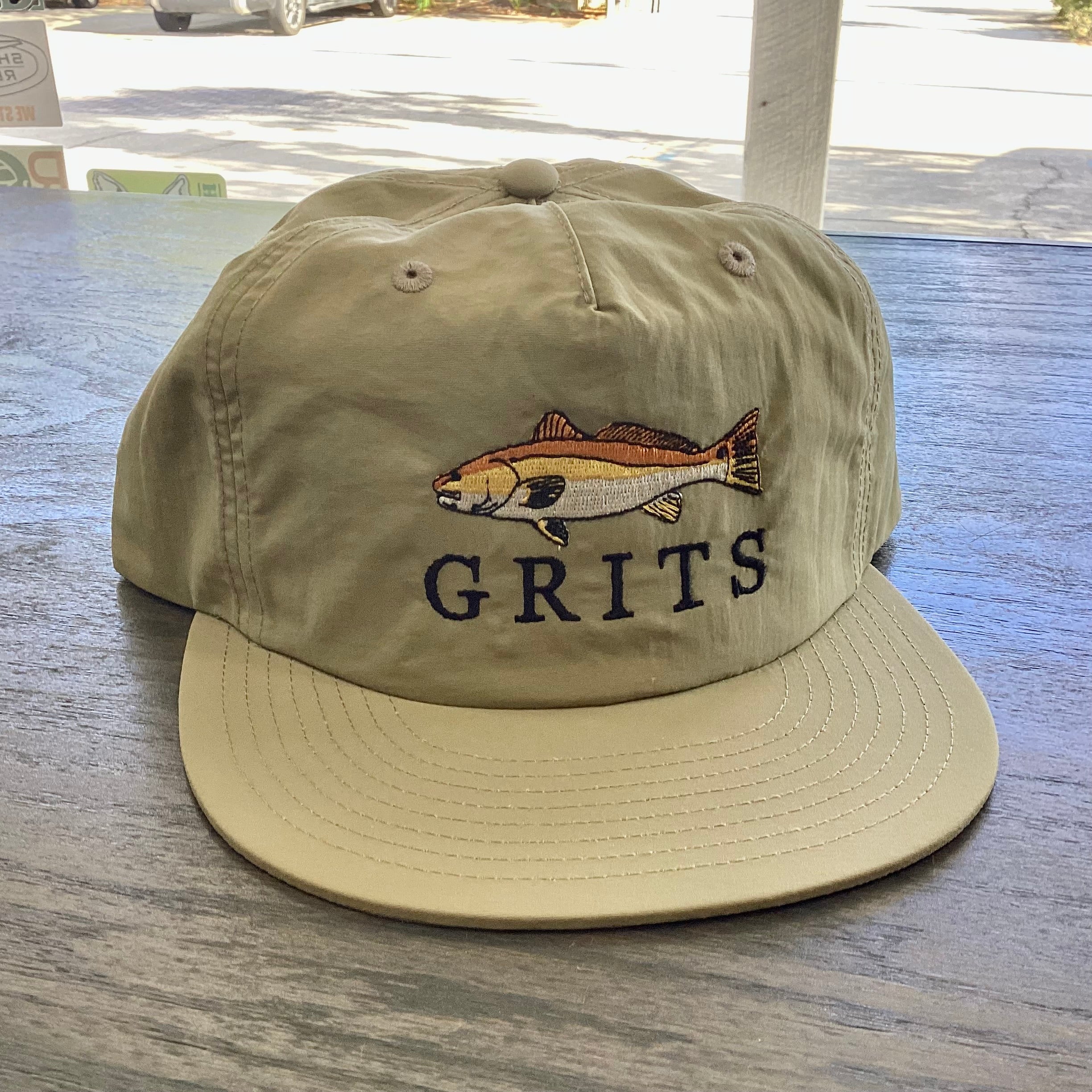 Fish & Grits Technical Dad Hat