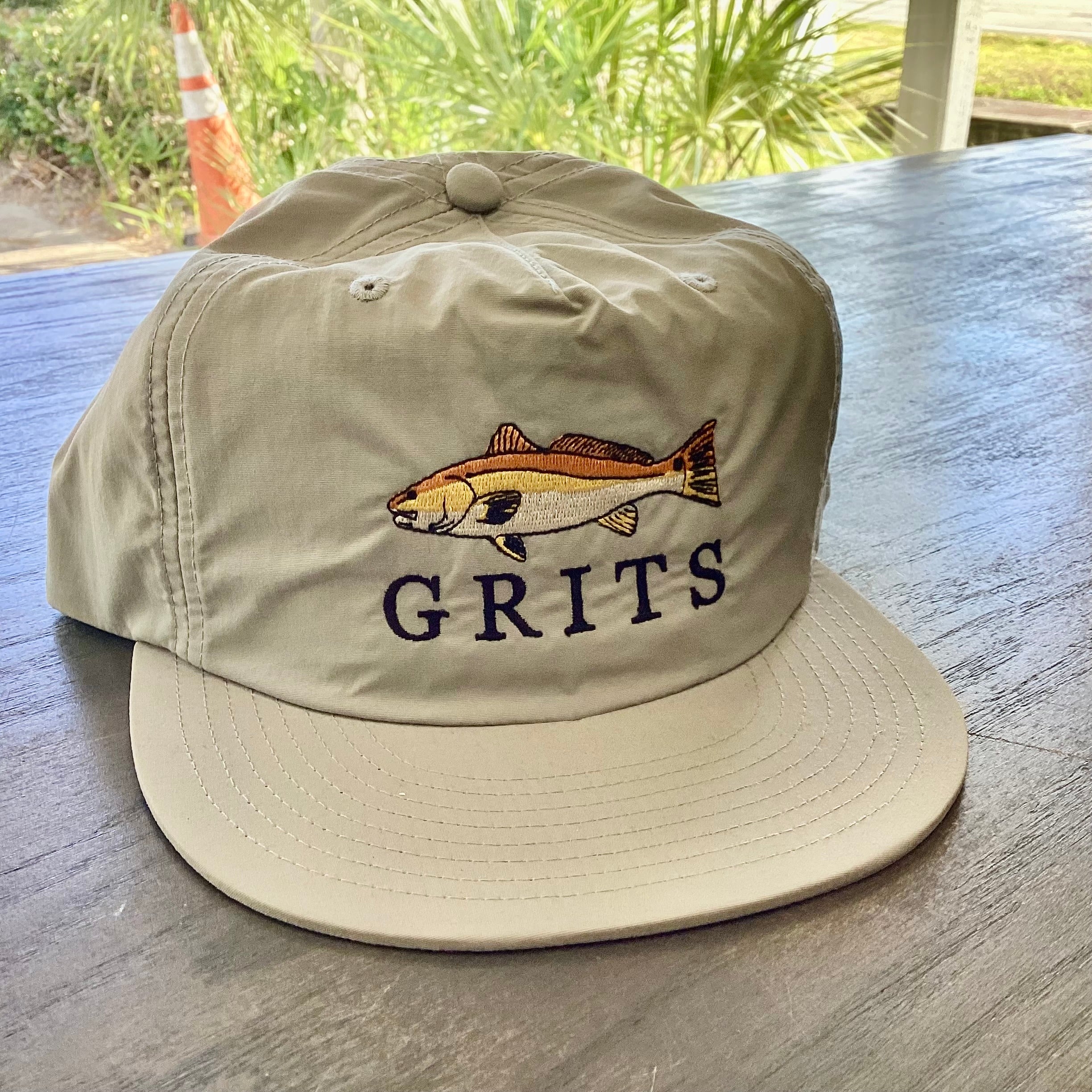 Fish & Grits Technical Dad Hat