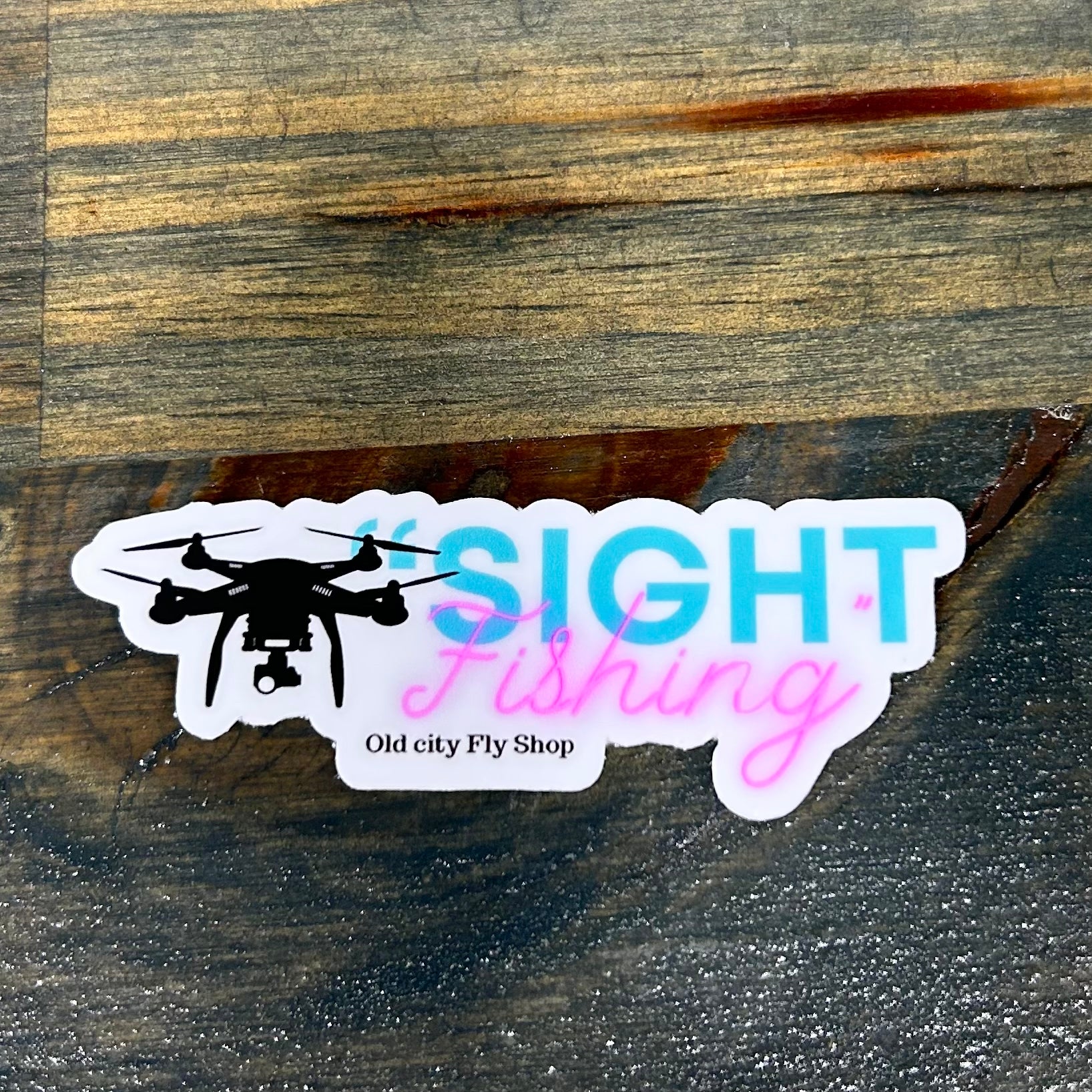“Sight fishing” sticker