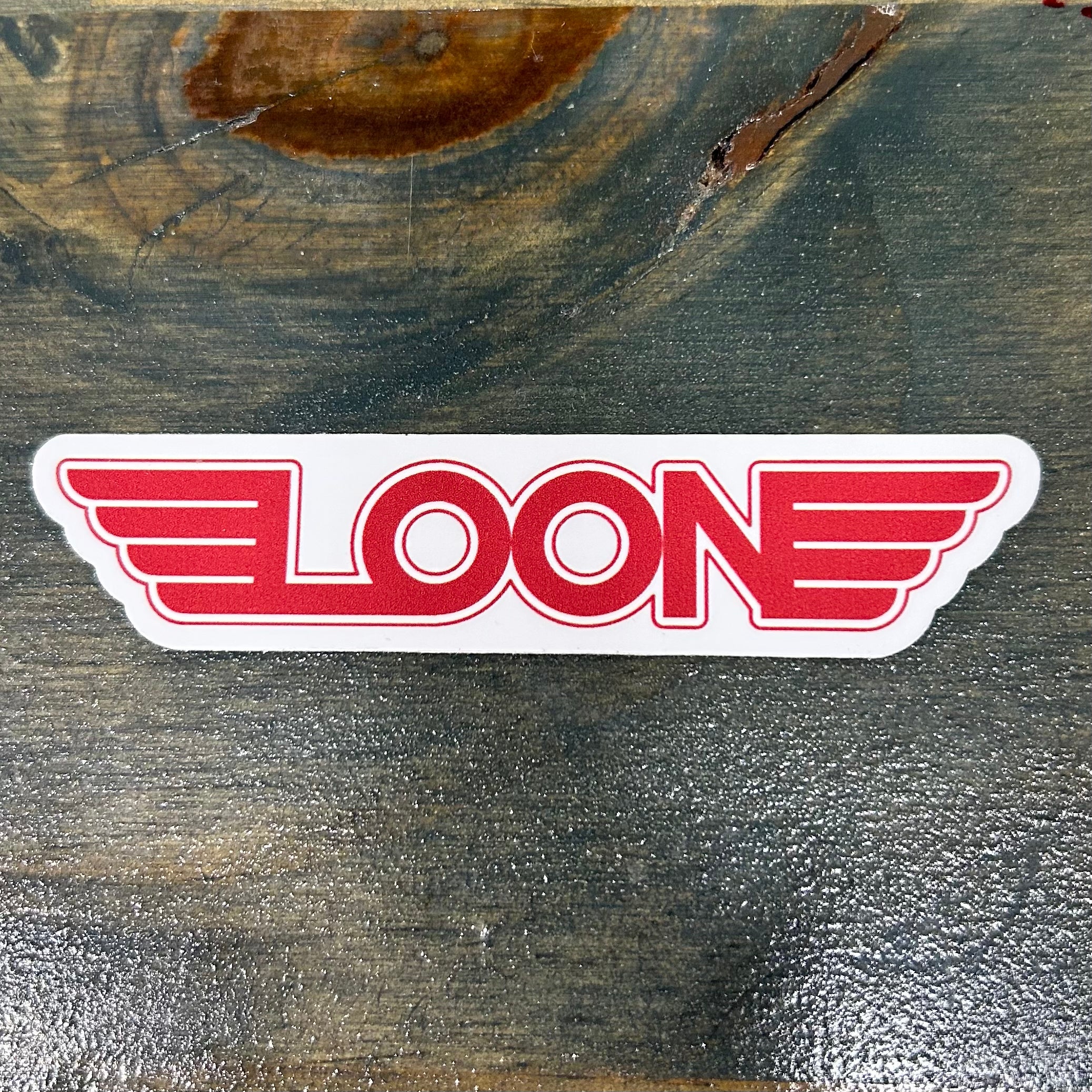 Loon logo sticker