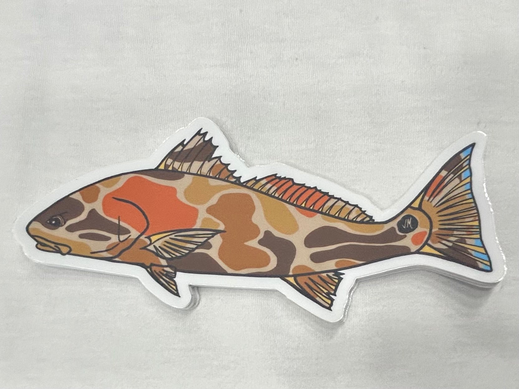 JMFish co. Camo Redfish