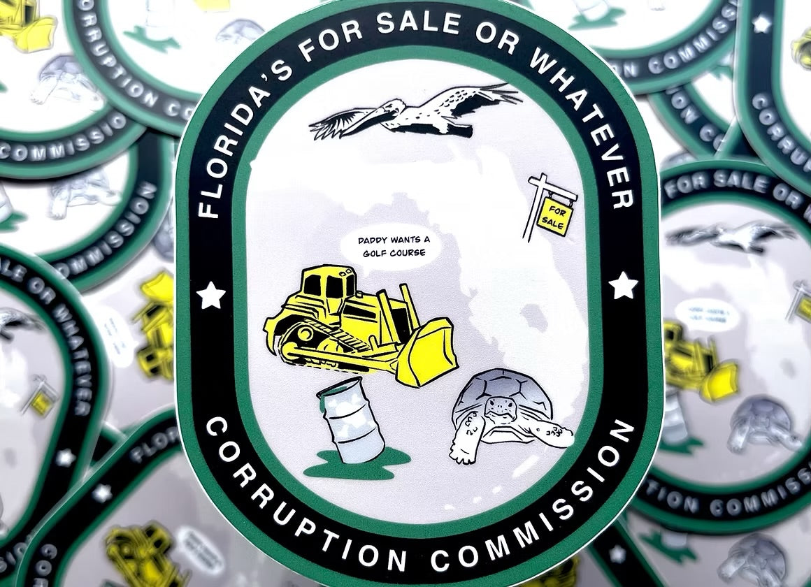 Old Florida Vibes “FWC” sticker