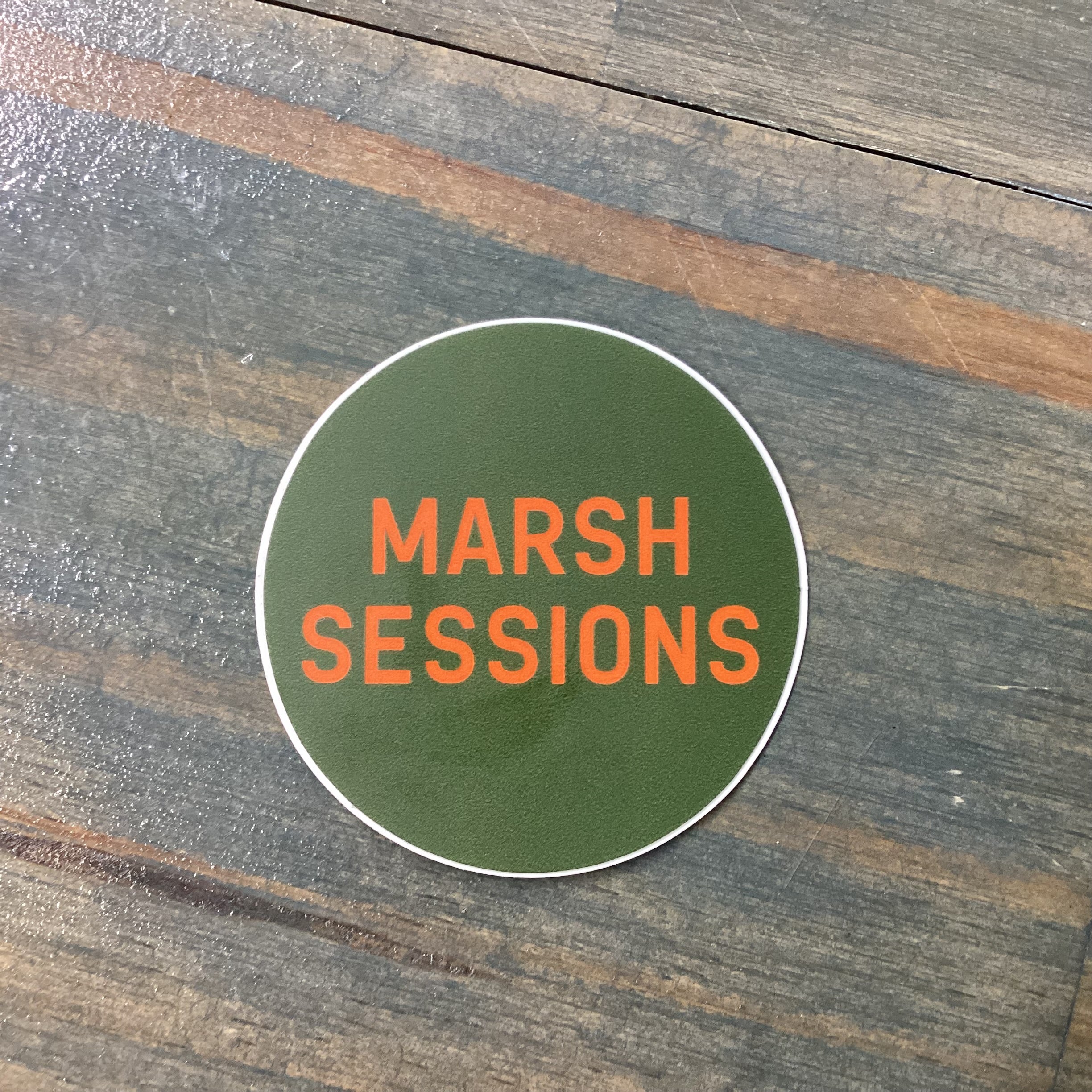 Marsh Sessions - Logo Sticker