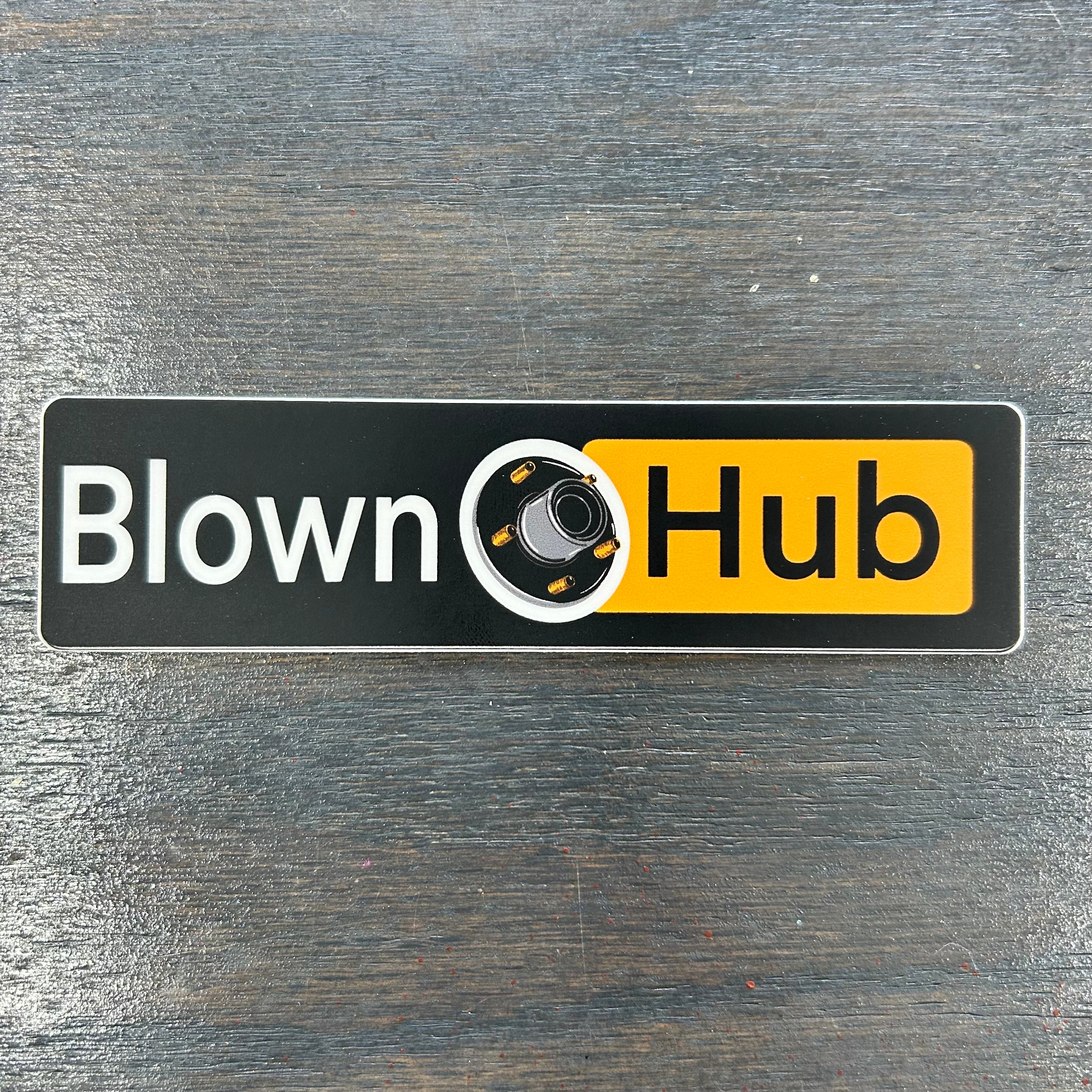 Blown Hub sticker