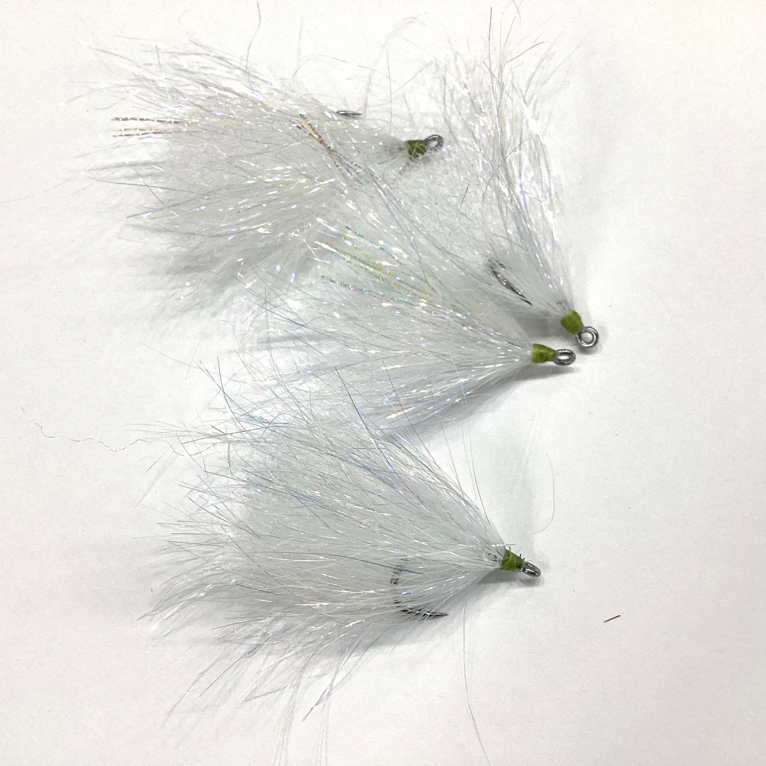 Glass Minnow - white/olive