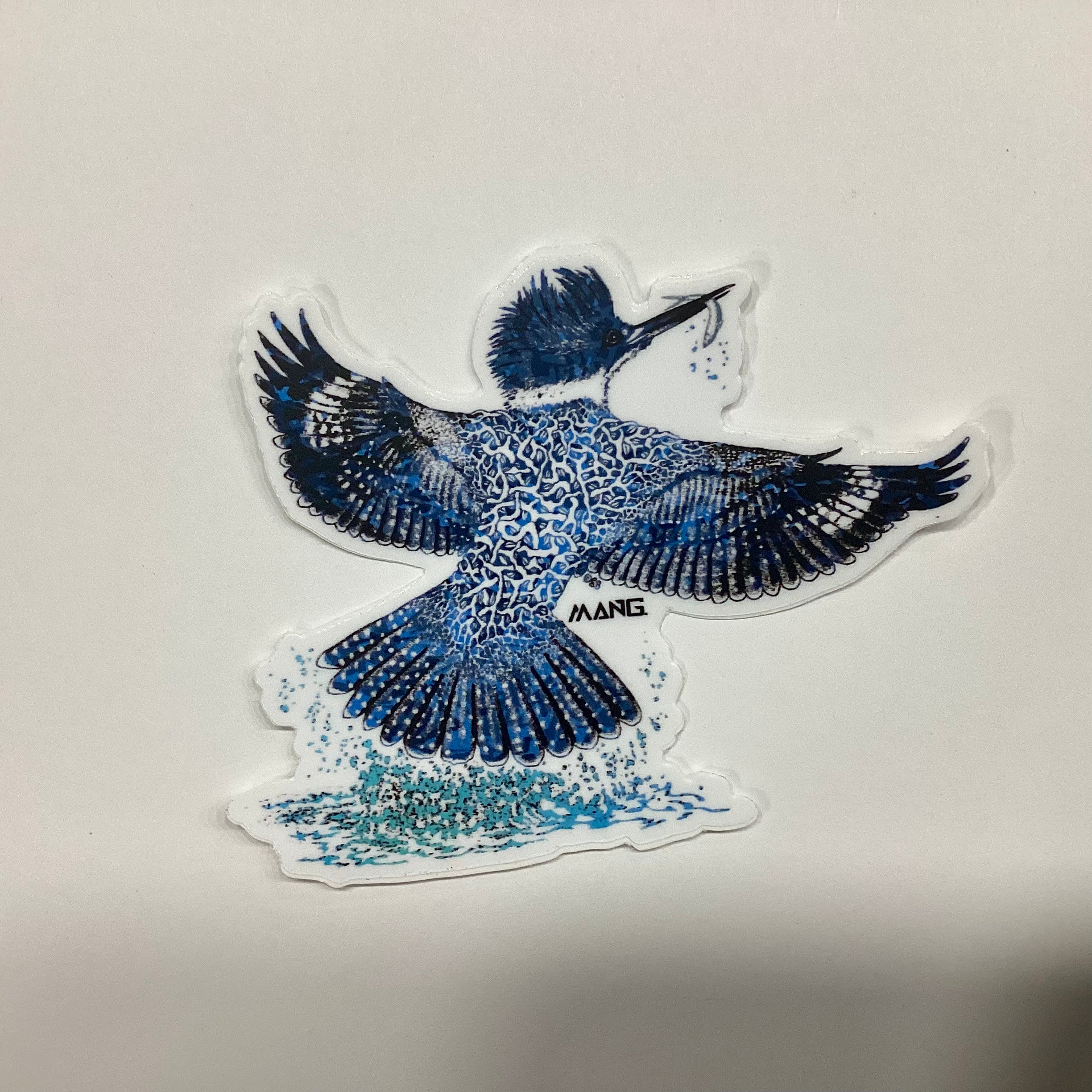 Kingfisher MANG Sticker
