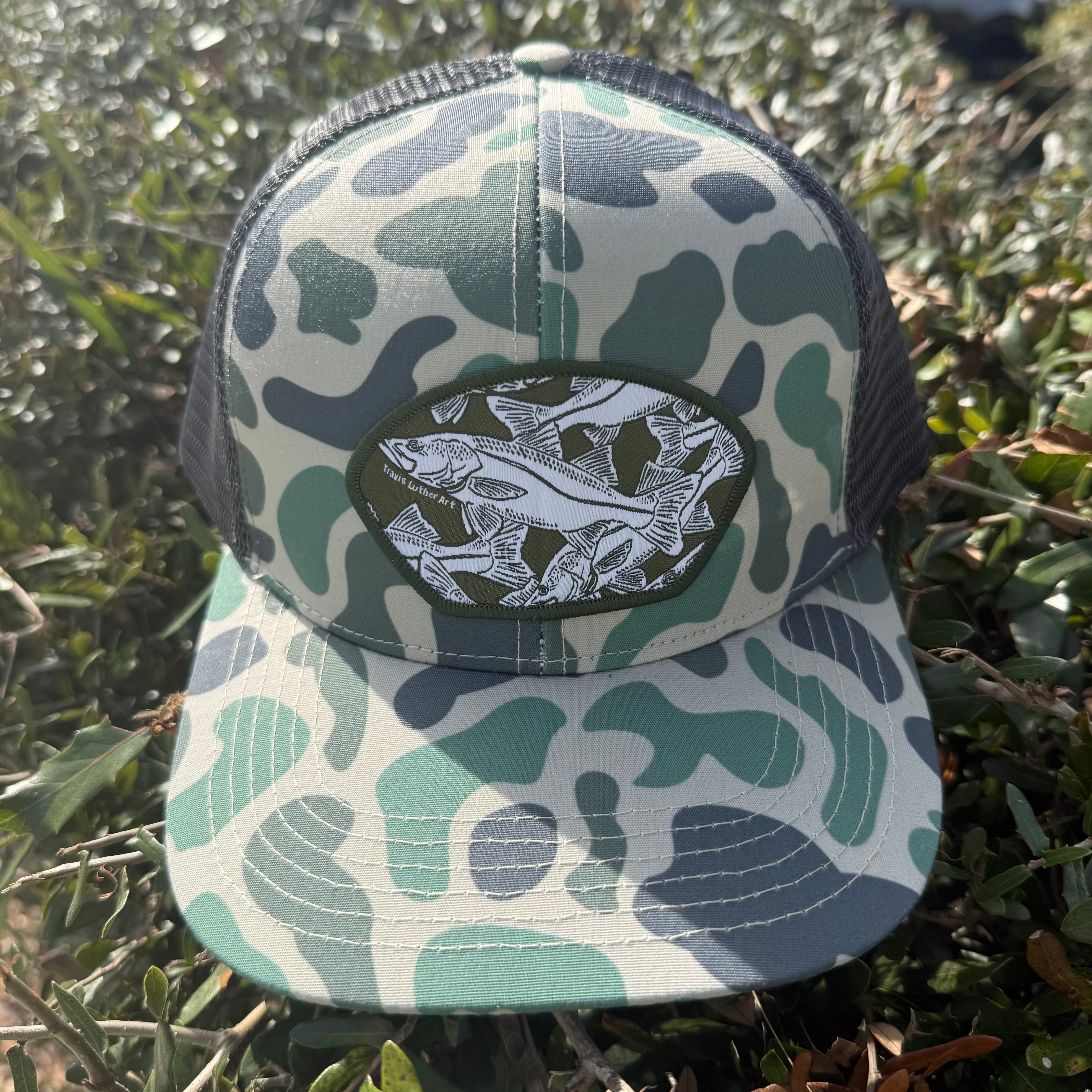 Snook Collage Hat